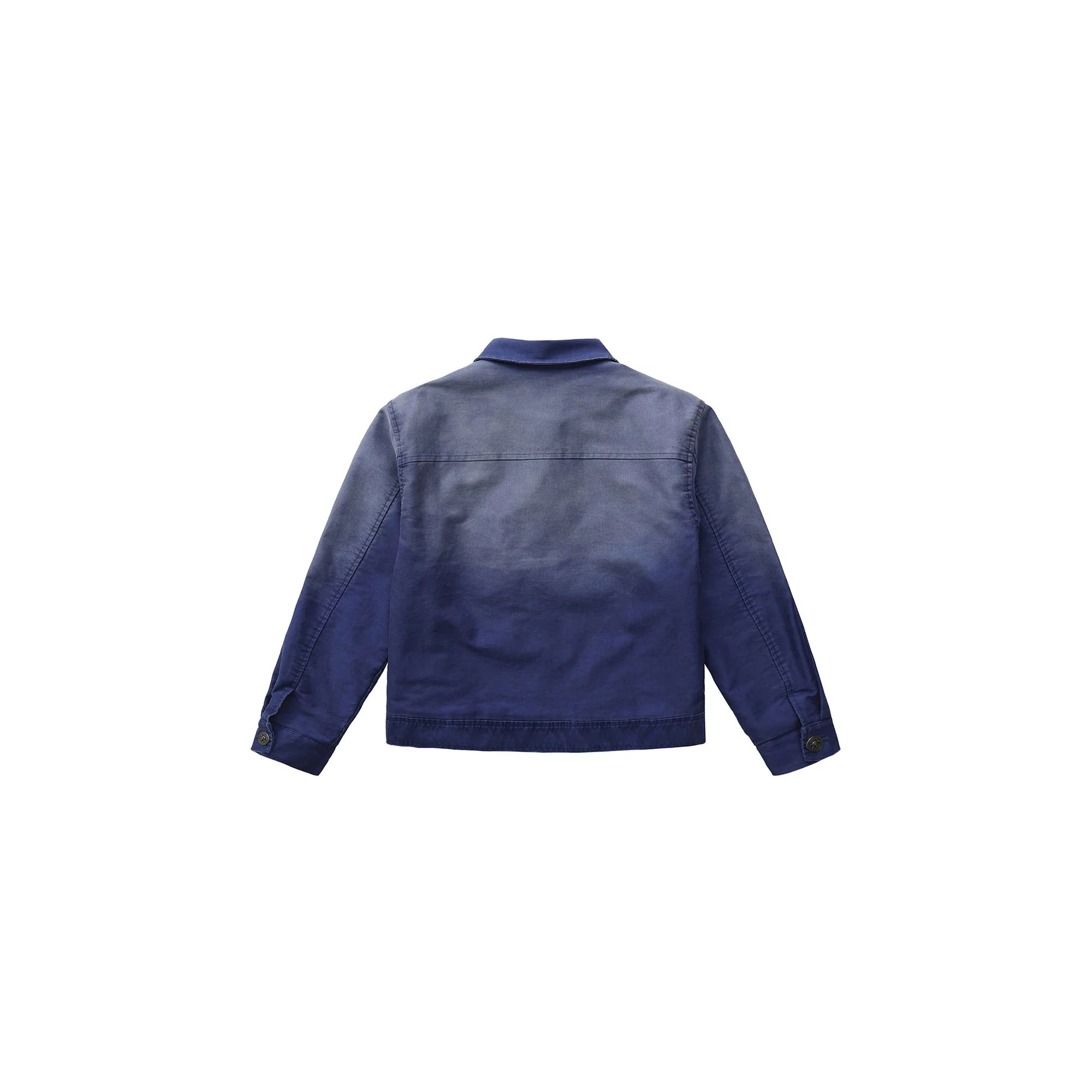 LUUUCAM Classic Distressed Washed Denim Jacket