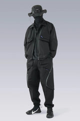 SILENSTORM Double-Layer Multi-Pocket Stand Collar Jacket