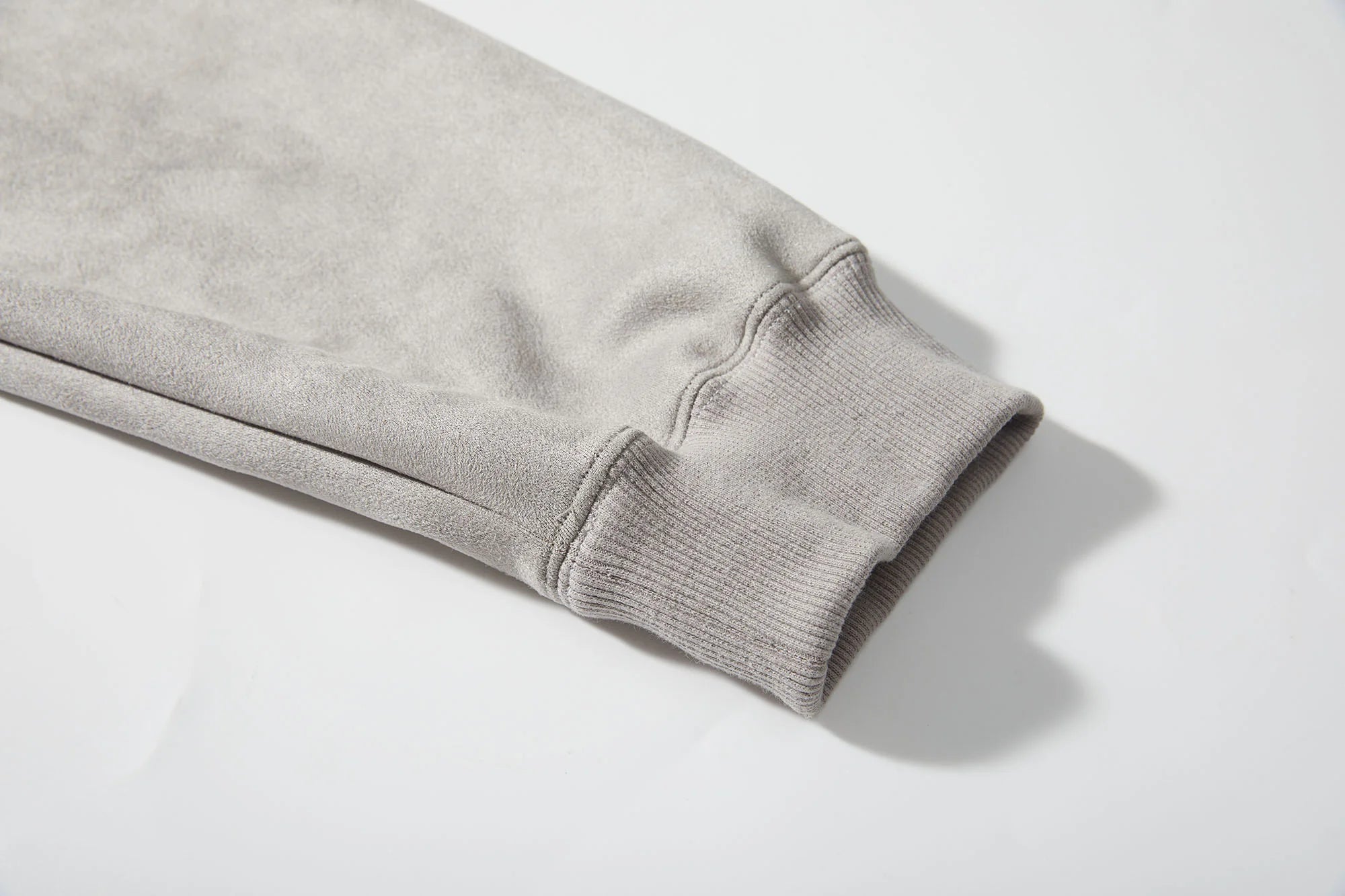 ERROR CODE ROBOT Graphic Suede Zip-Up Hoodie