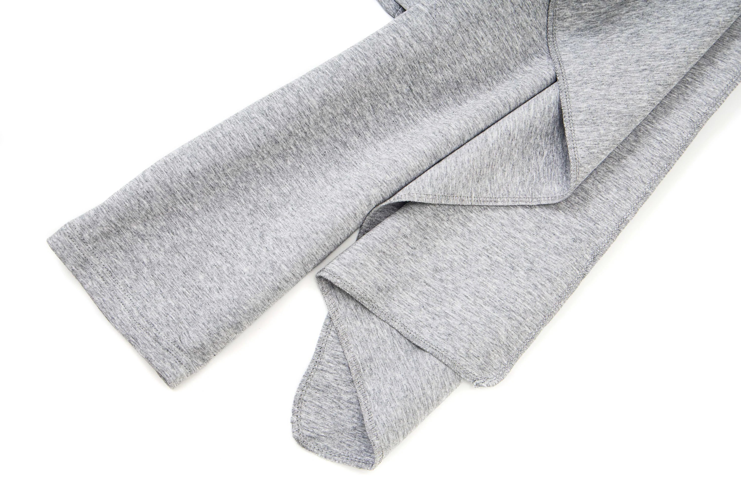 CLP Deconstructed Shawl-Overlay Sweatshirt