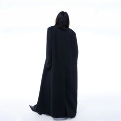 TUIMU Double-Breasted Maxi Trench Coat