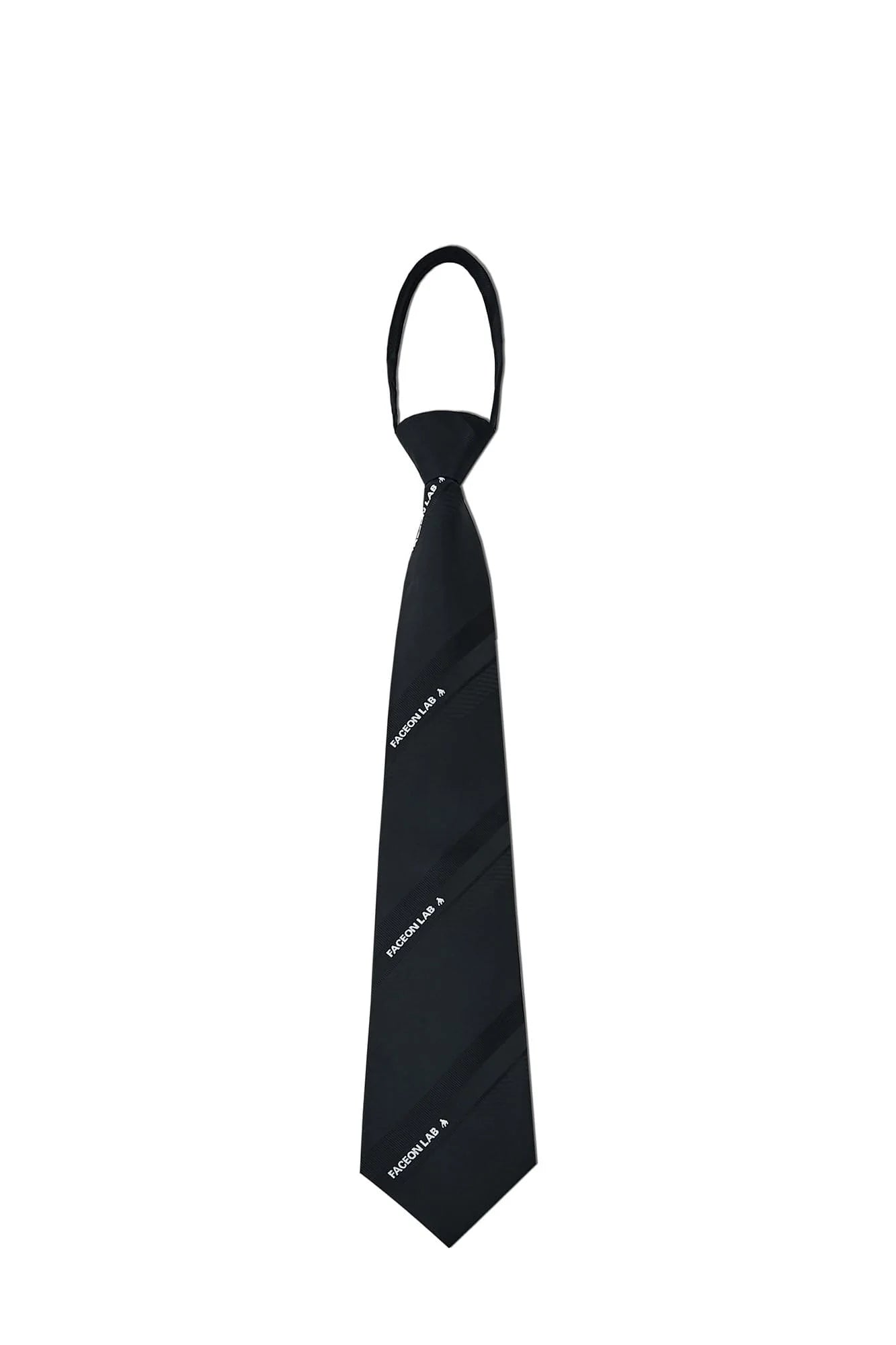 FACEONLAB Slanted Striped Zip Tie
