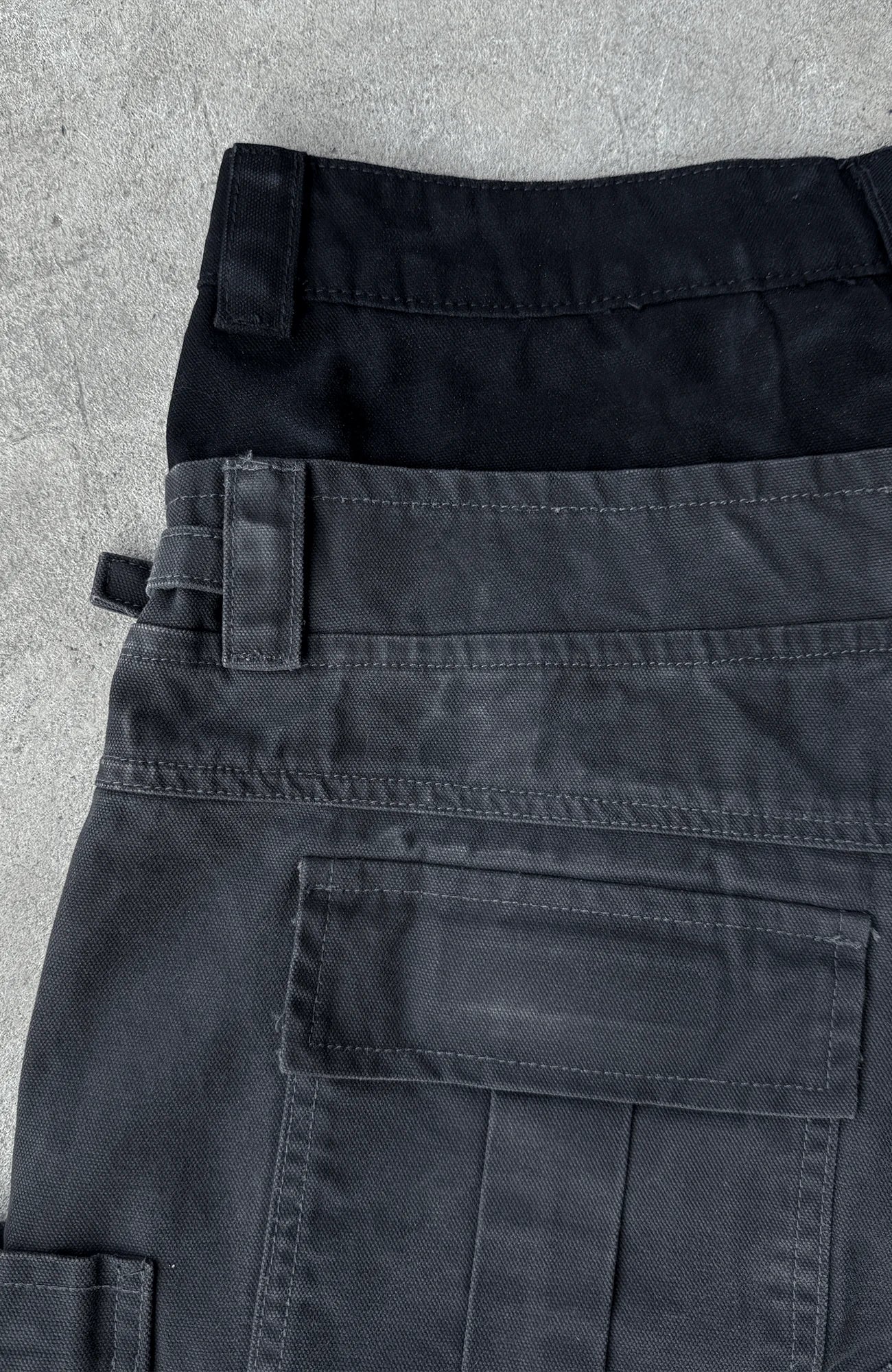 TECNINEGROUP Detachable Reflective Firefighter Cargo Pants Gray