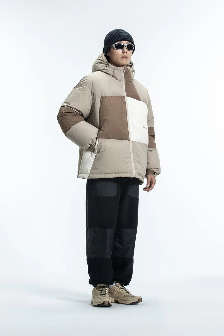 ENSHADOWER Patchwork Down Jacket