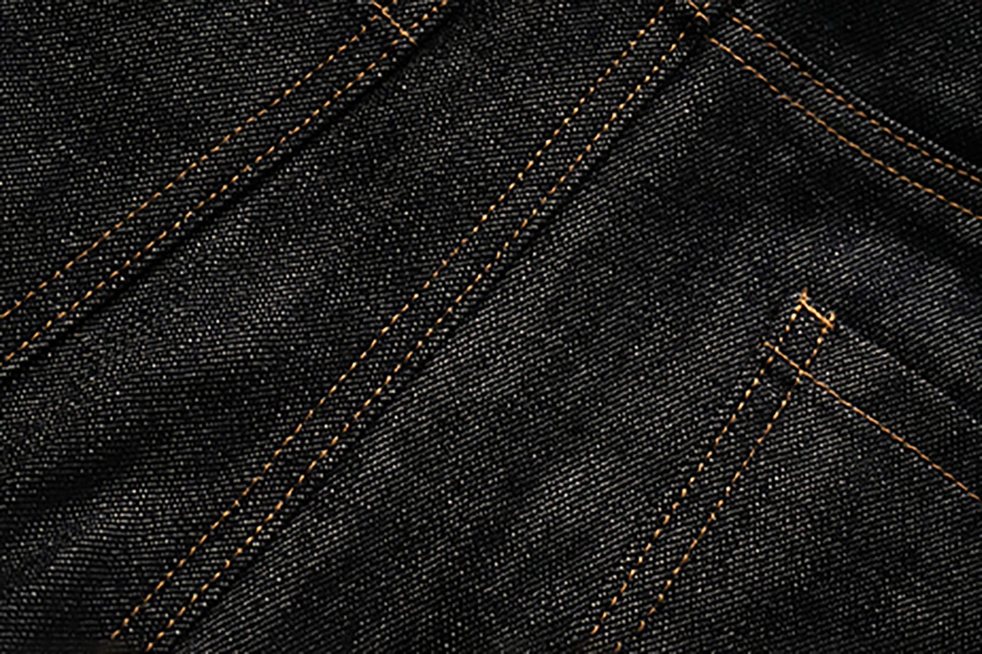 VINKID Embroidered Dove Stitched Selvedge Jeans