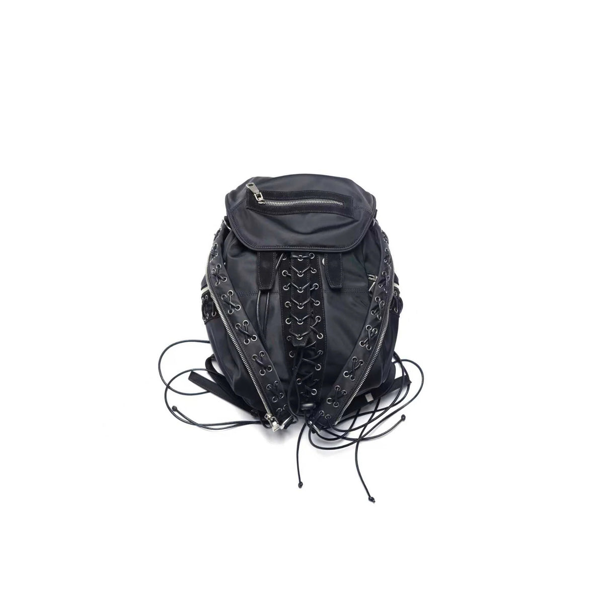 PCCVISION x GMK Perforated Strapped Nylon Backpack