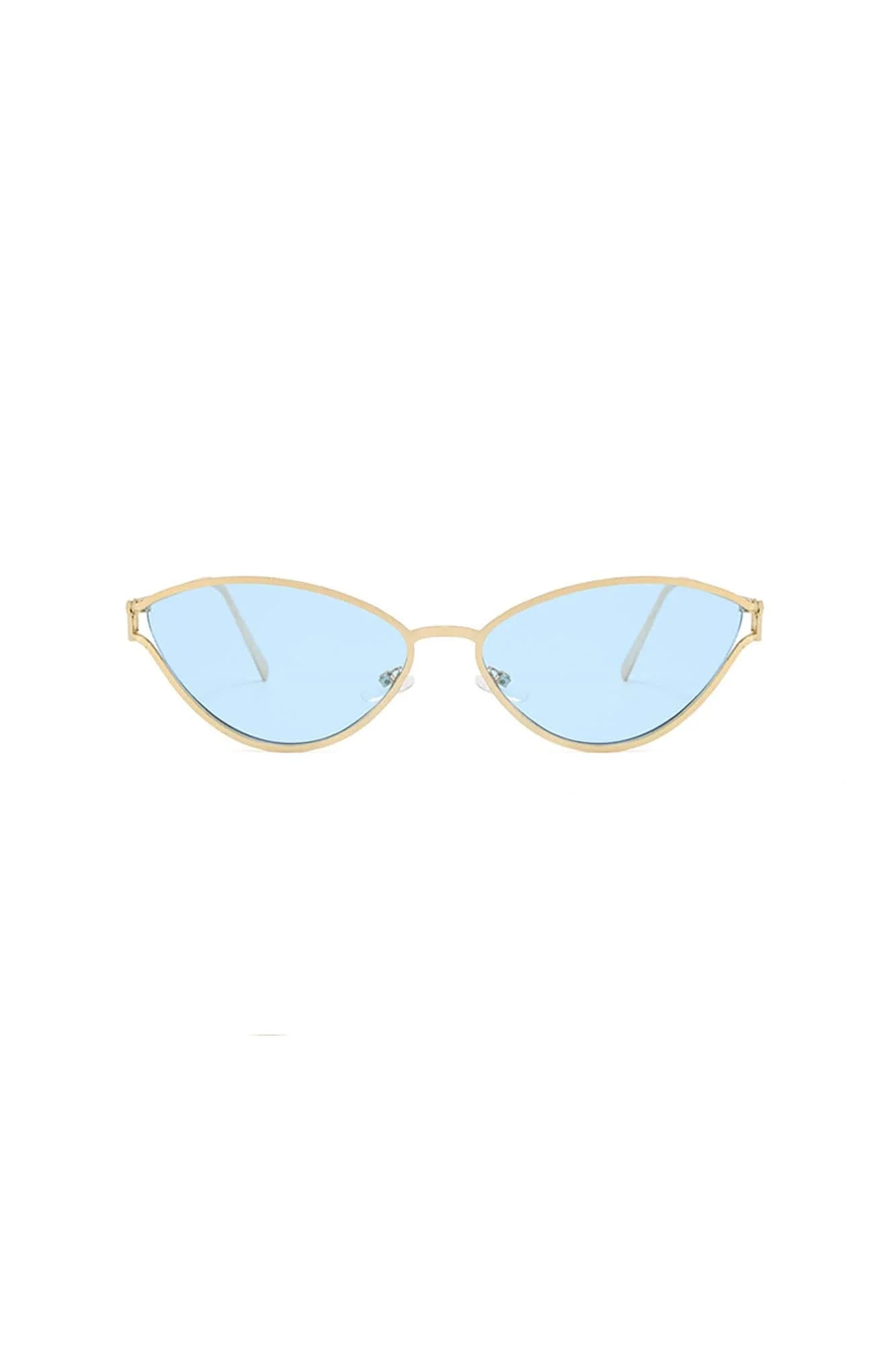 DAMAGE ASIA Retro Cat-Eye Tinted Sunglasses