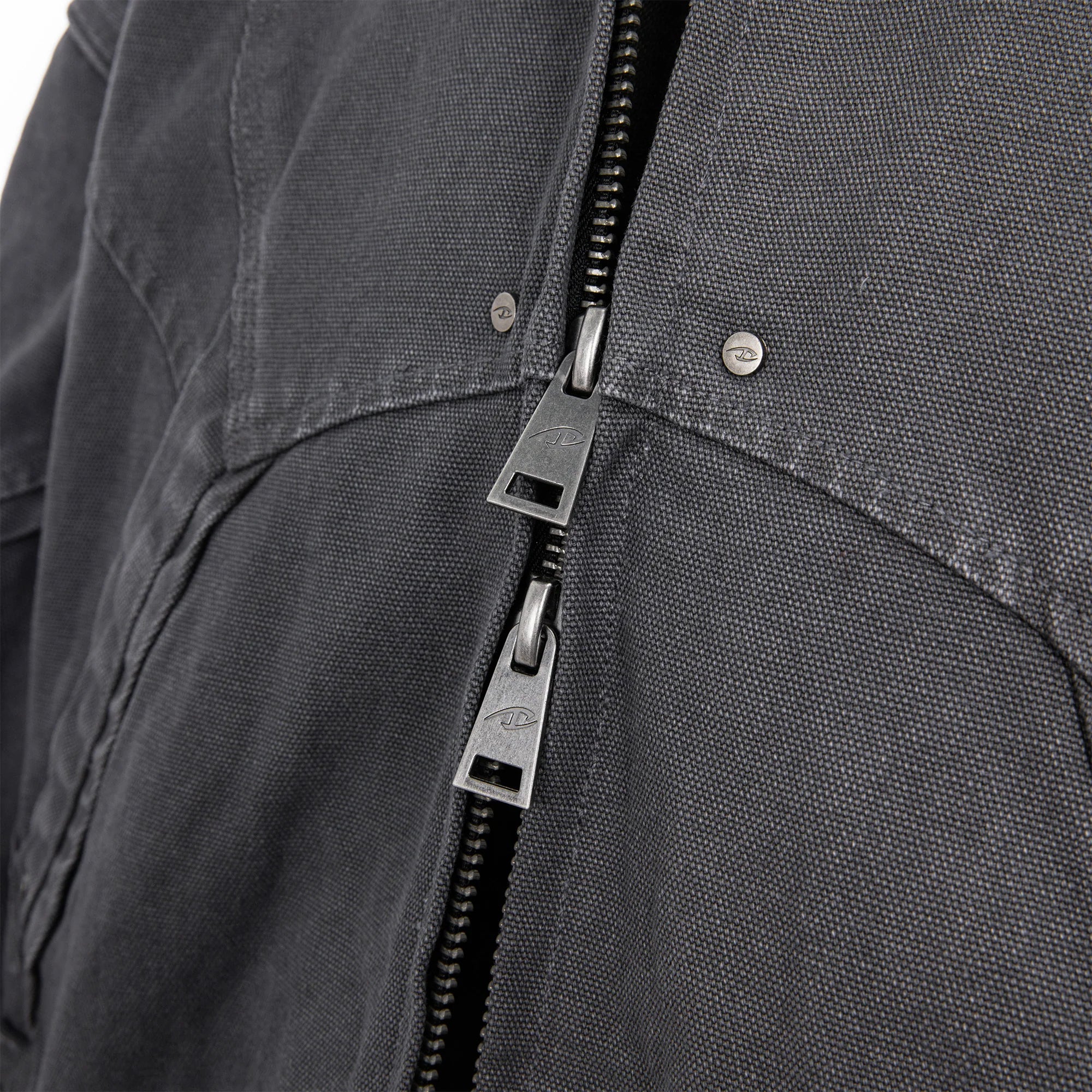 CATSSTAC Structured Panel Studded Hooded Jacket