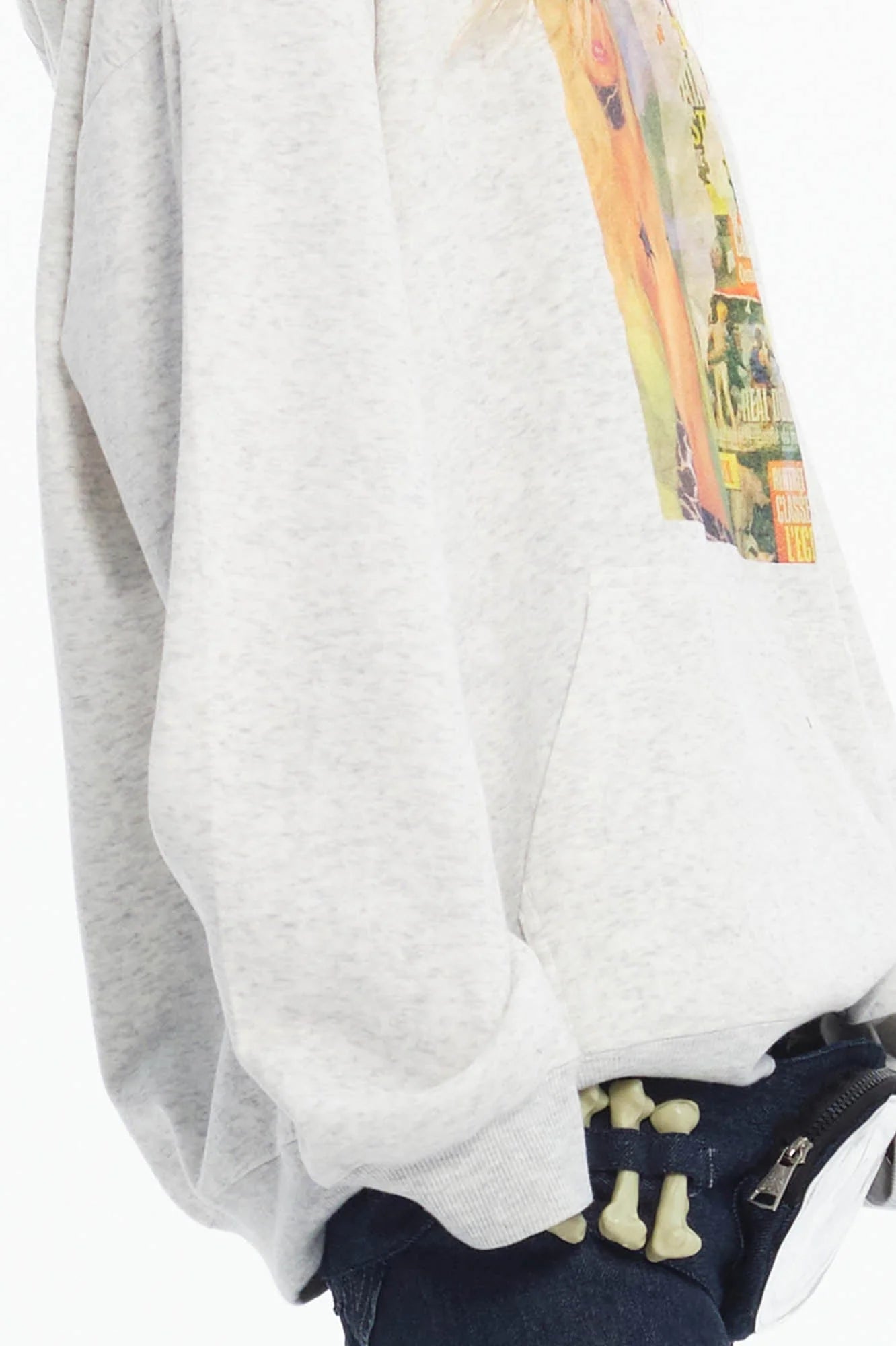 EMBRYO Rebel Girl Graphics Oversized Hoodie