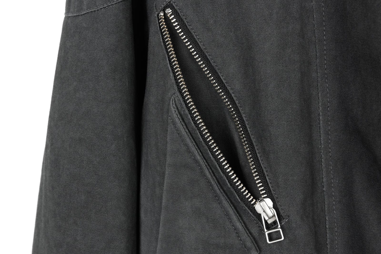OKAYTHXBYE 3M Thinsulate Padded Multi-Zip Bomber Jacket