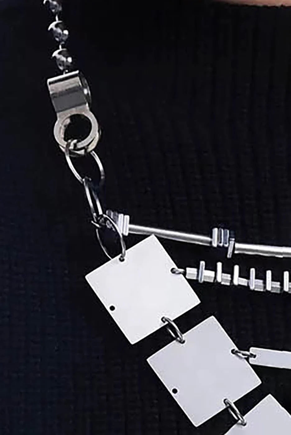 ILLUSORY Cyborg Metallic Tie