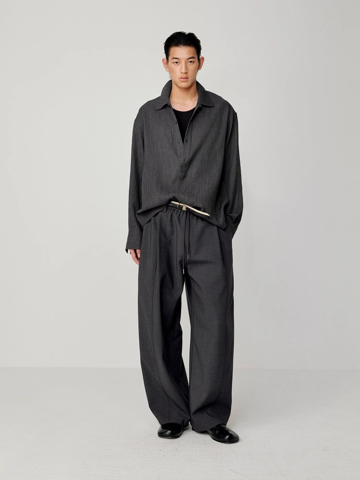 OPICLOTH Essential Crinkled Pullover