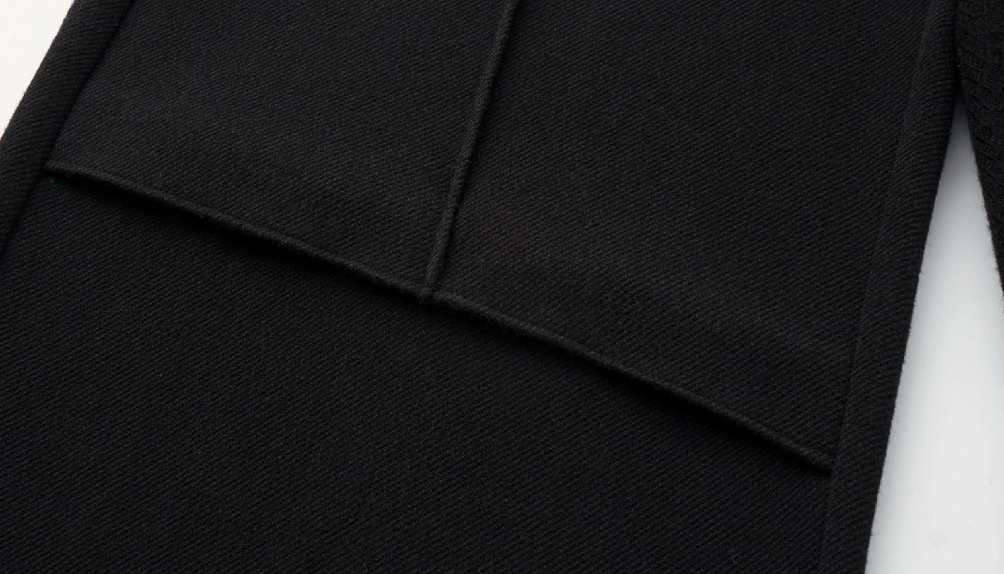 ALVNG AR ANTS Paneled Layered Wool-Blend Trousers