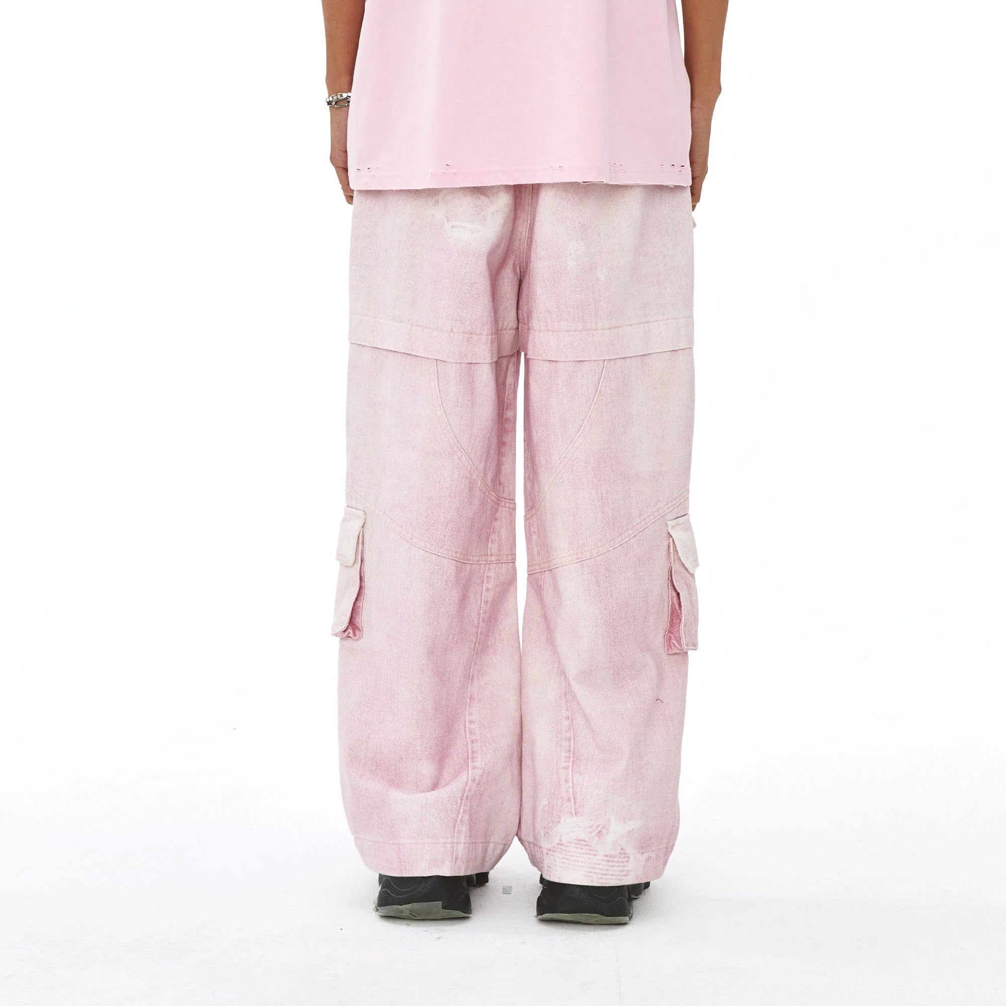 VANN VALRENCE Structural Multi-Pockets Cargo Jeans