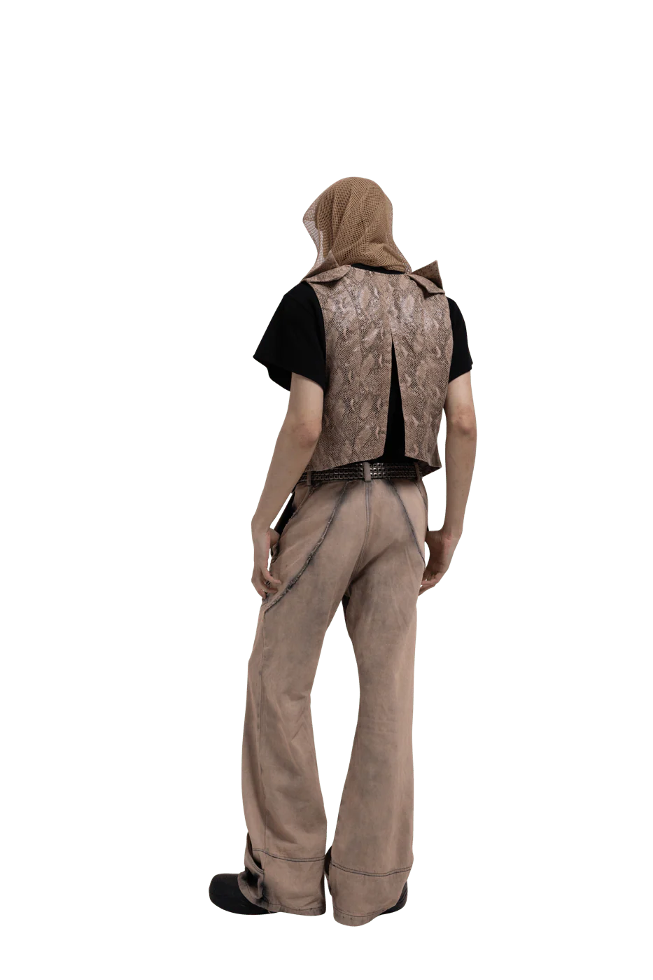 DND4DES Deconstructed Desert Petals Jeans