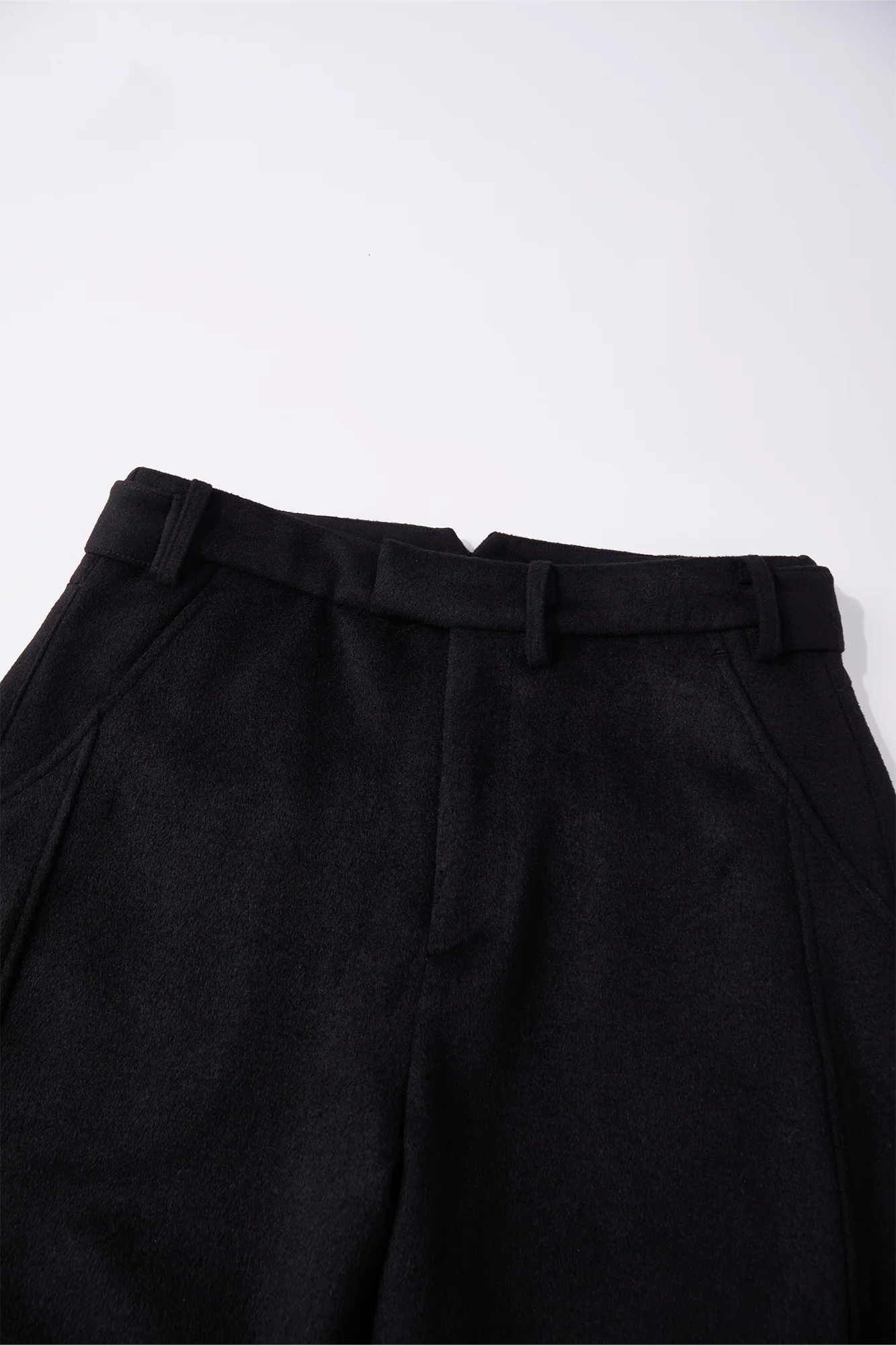 OPICLOTH Essential Wool-Blend Barrel Pants