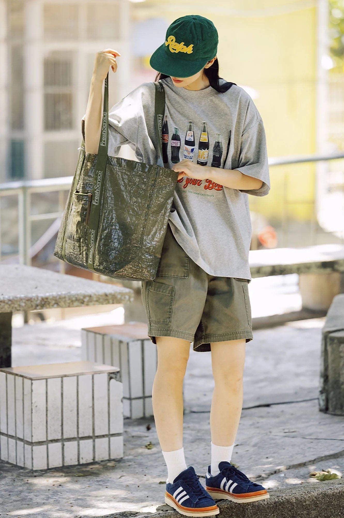 BANANA CLUB Soda Graphic Sorona Oversized T-Shirt