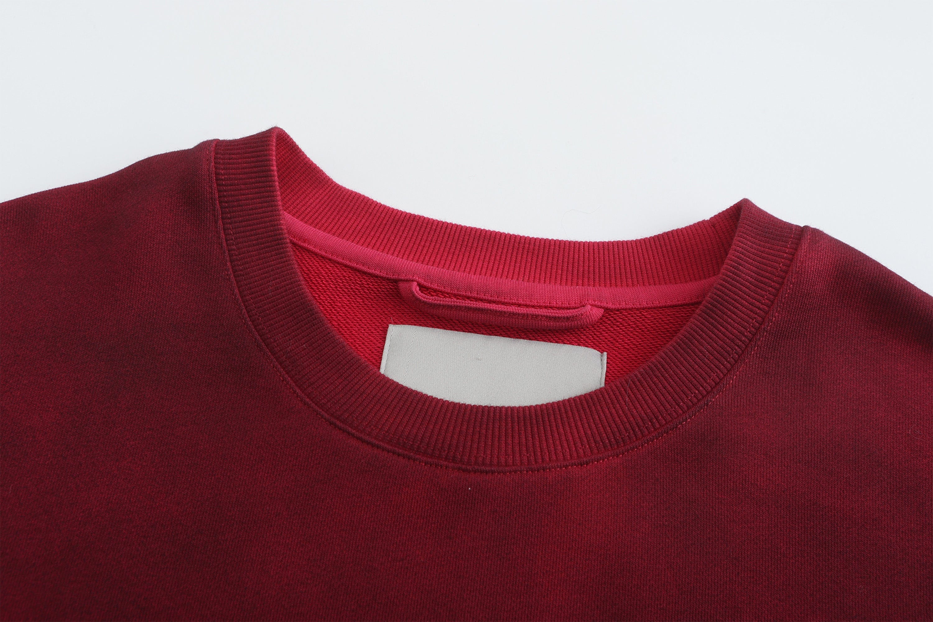VANN VALRENCE Ombre Stripe Crewneck Sweatshirt