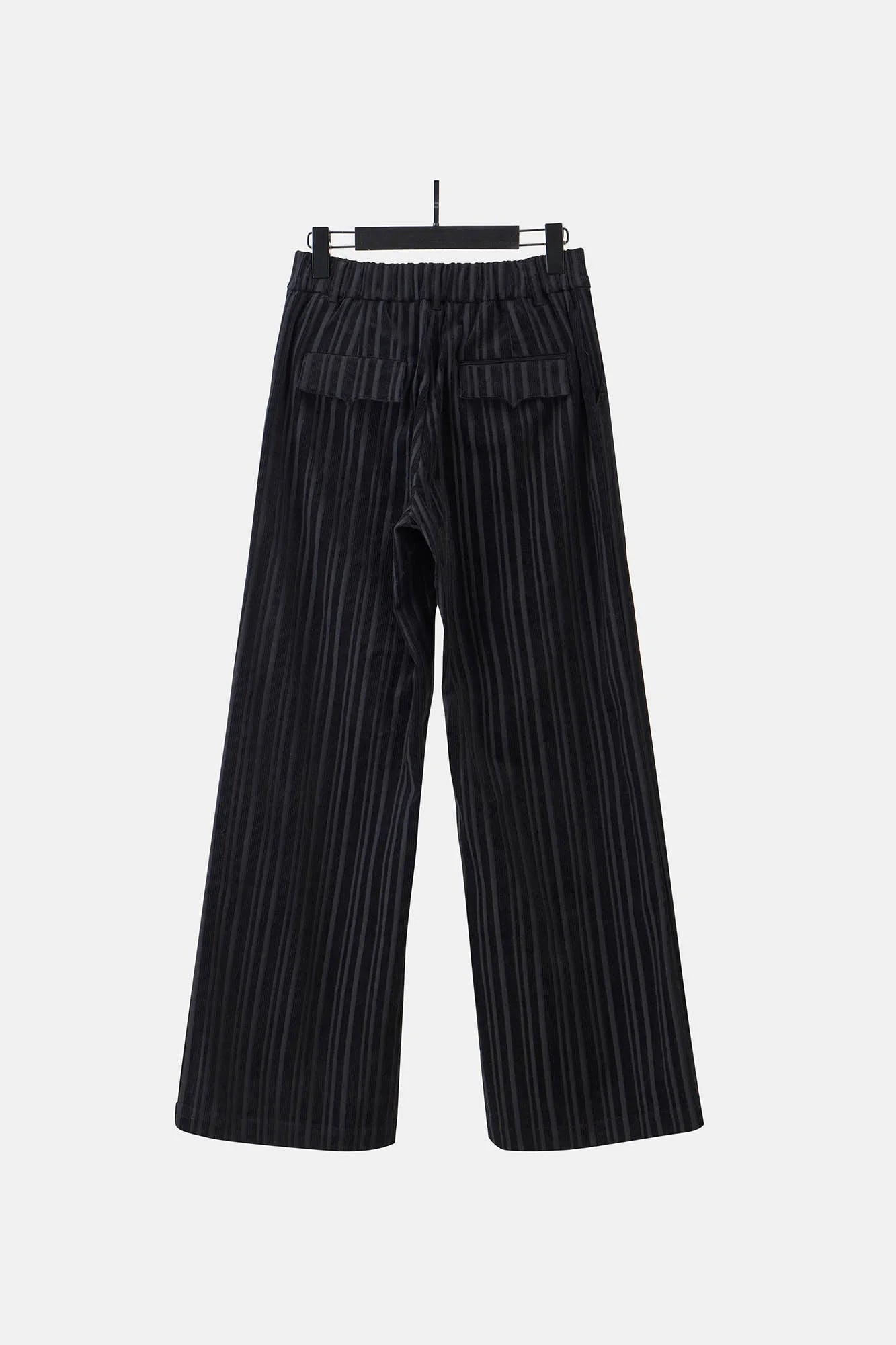 ILNya Nieternite Nifutur Corduroy Stripe Straight-Leg Trousers