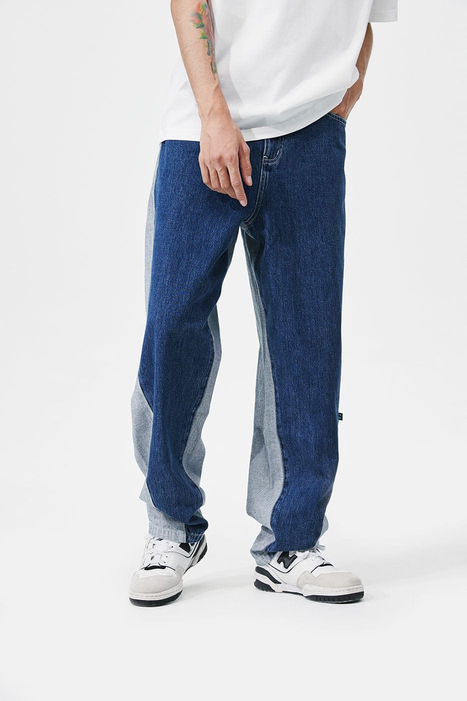 CONKLAB Classic Spliced Straight Jeans