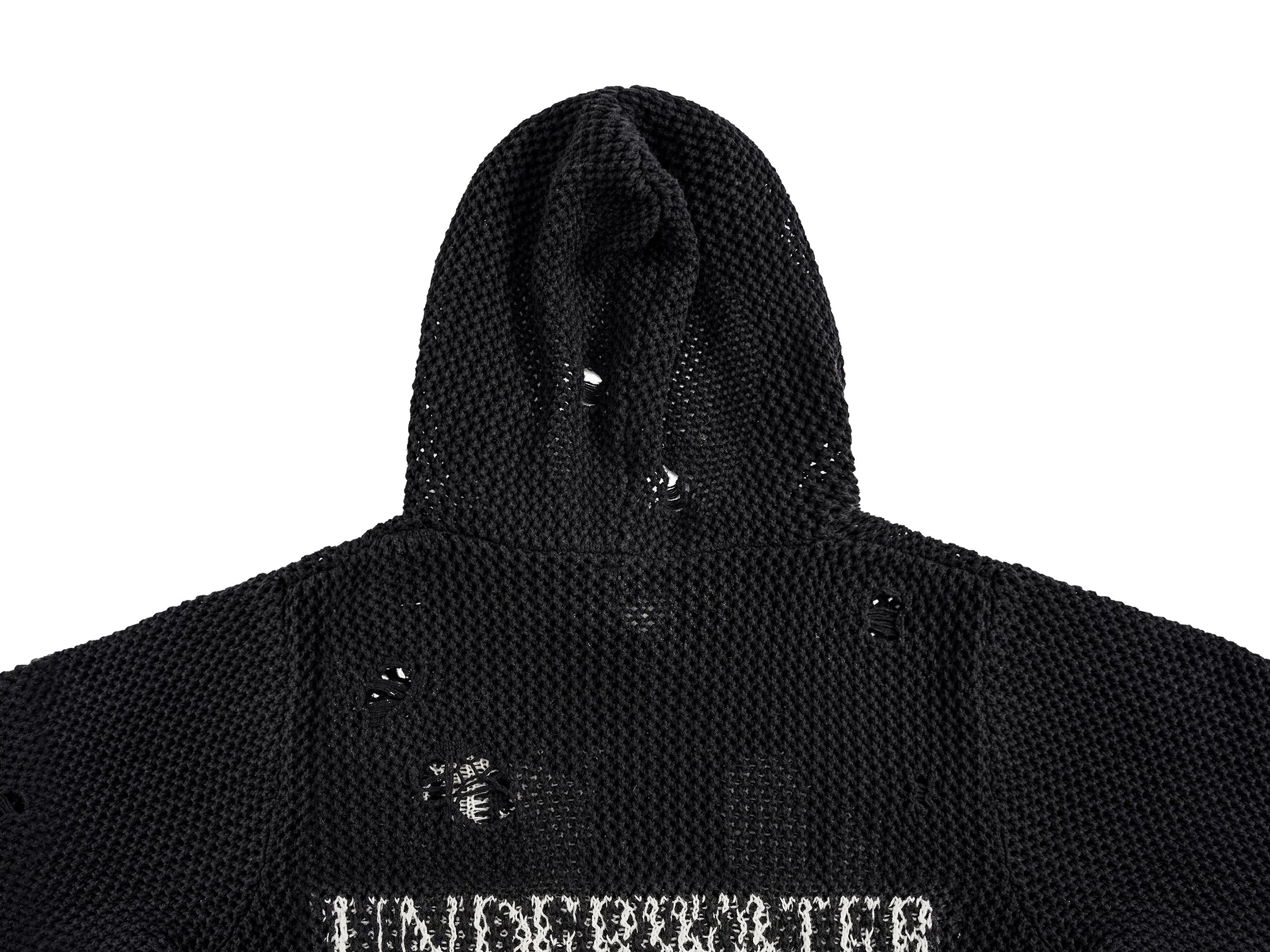 UNDERWATER Hellbound Wing Hooded Zip-Up Cardigan