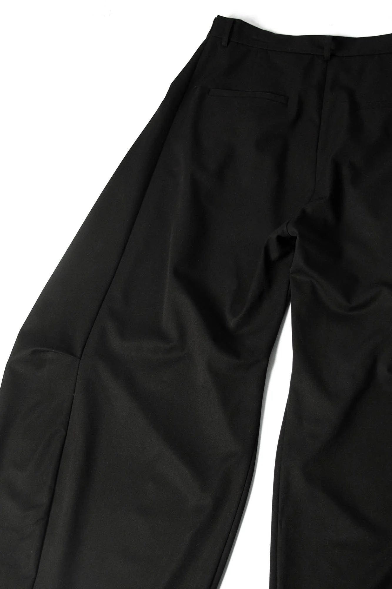 RELABEL Pleated Drape Wide-Leg Trousers