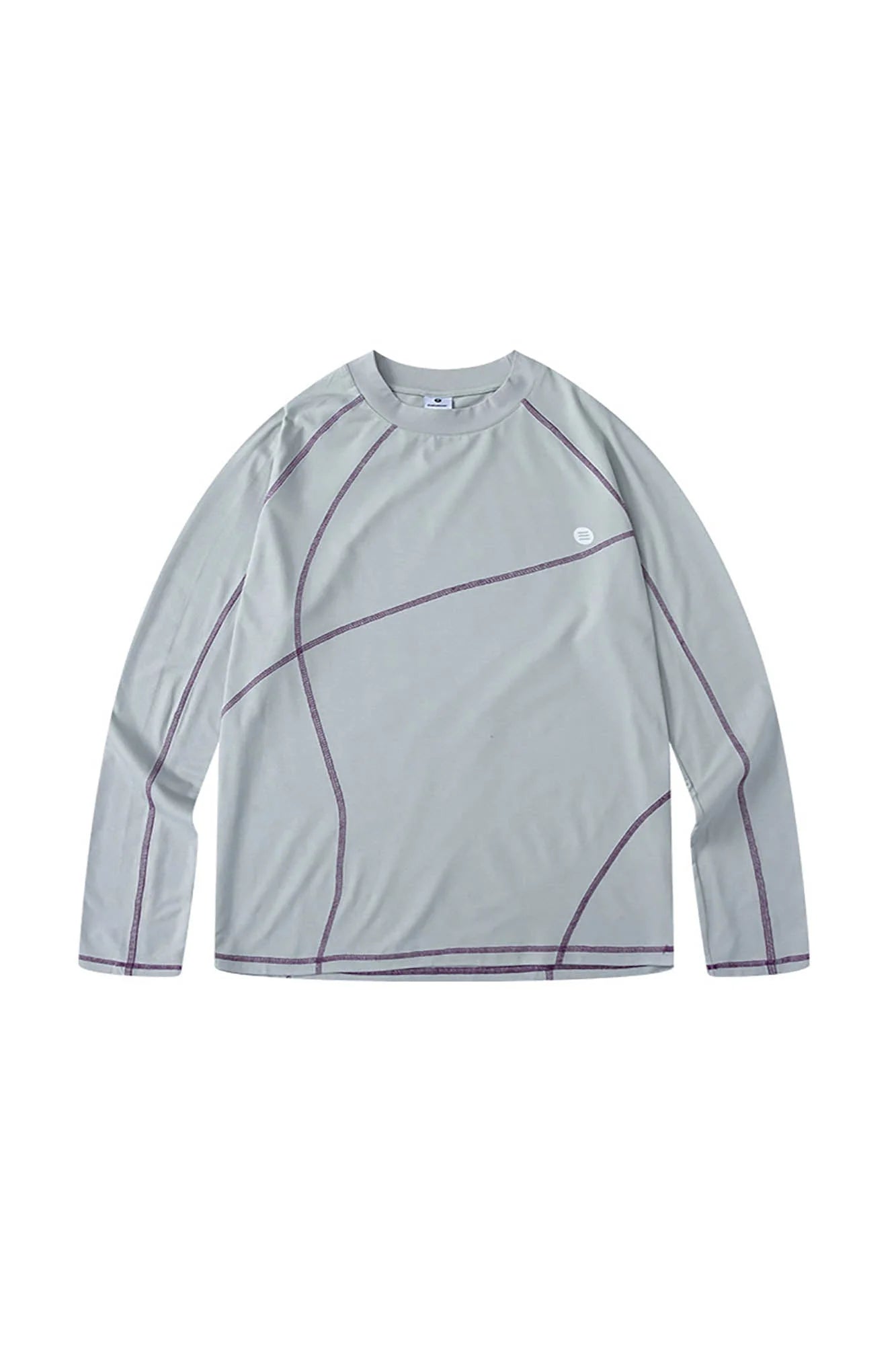 ENSHADOWER Asymmetrical Stitch Quick-Dry Long-Sleeve Tee