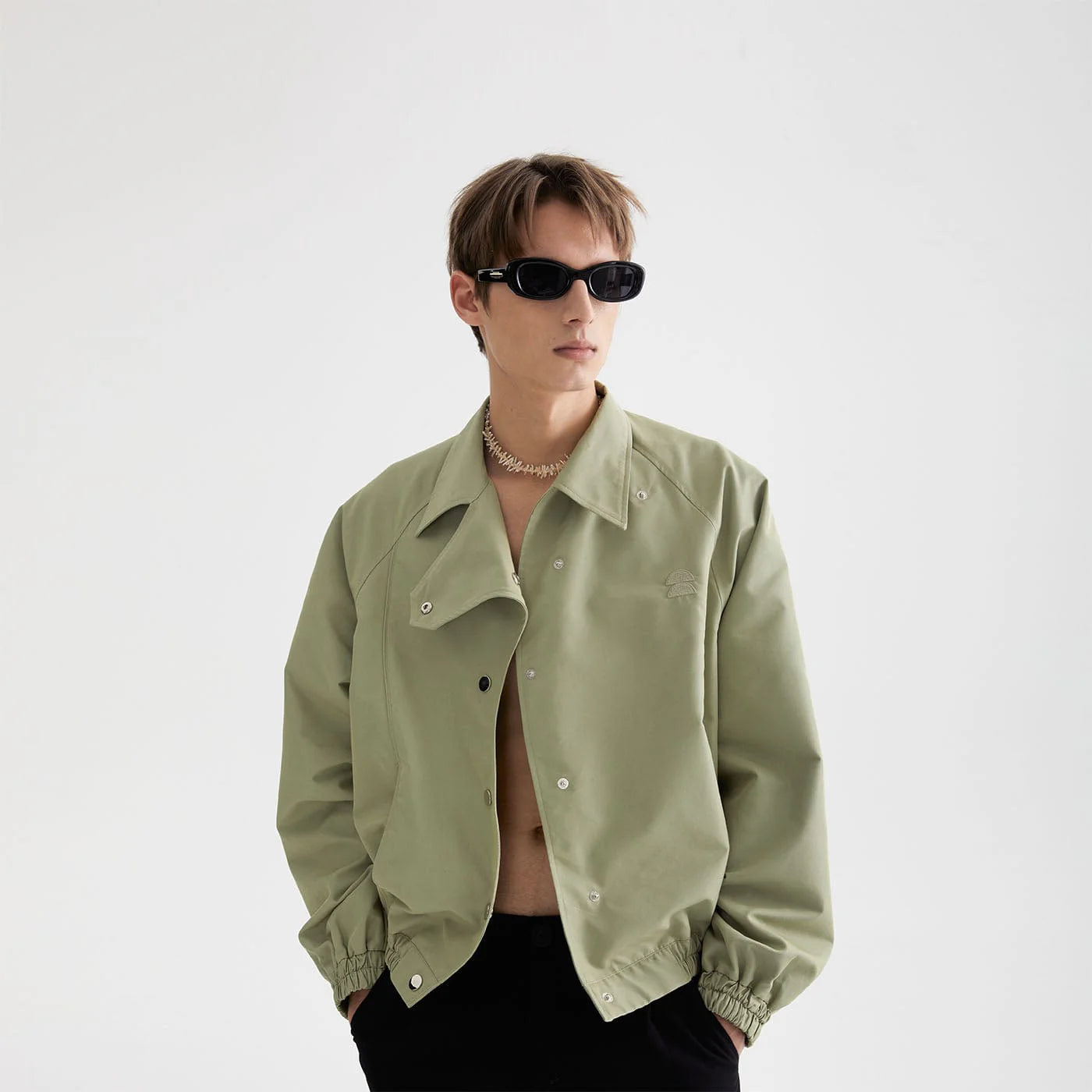 LEONSENSE Asymmetrical S-Shape Jacket (Only Size L Left)