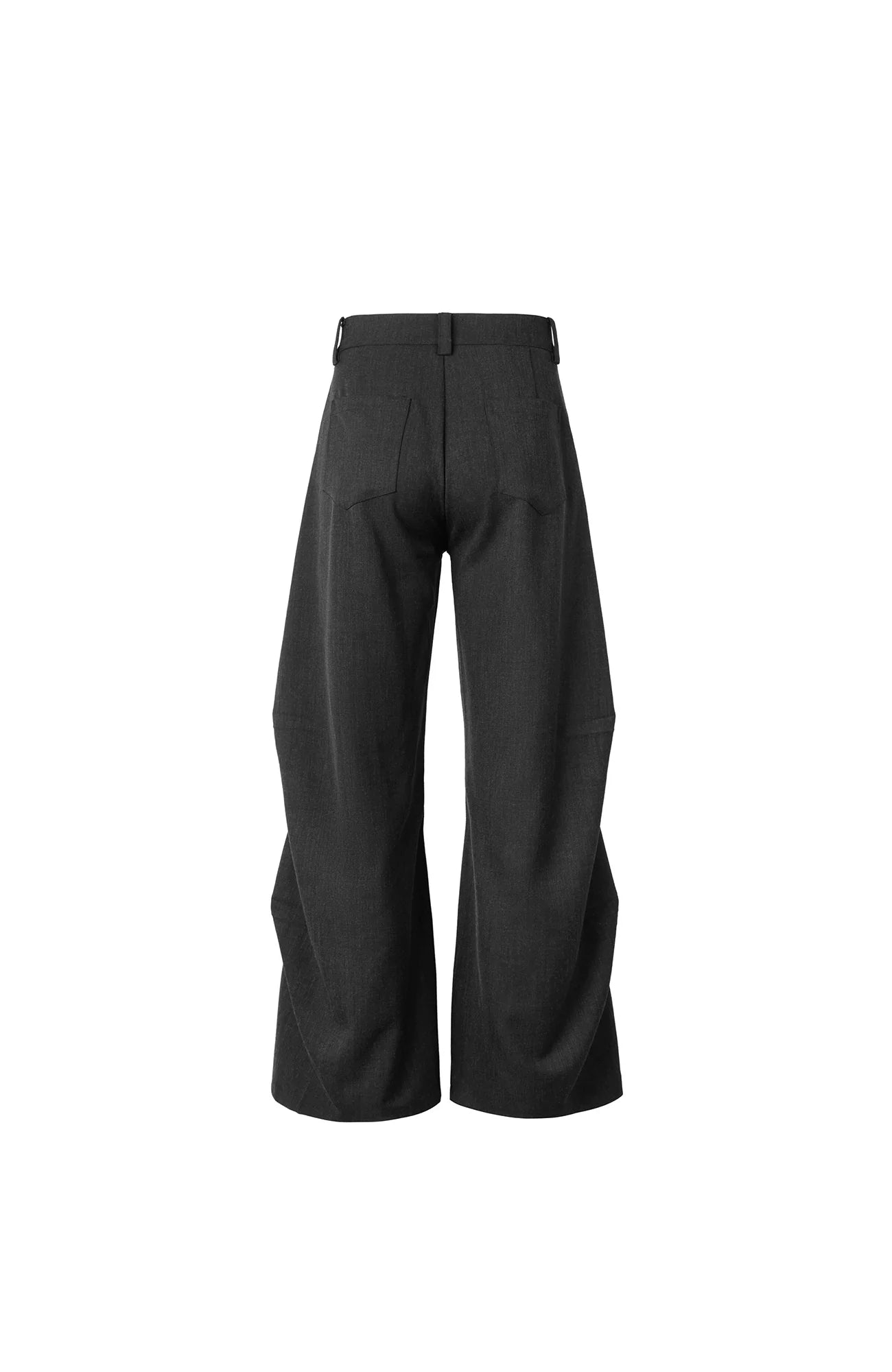 OKAYTHXBYE Geometric Multi-Pleated Trousers