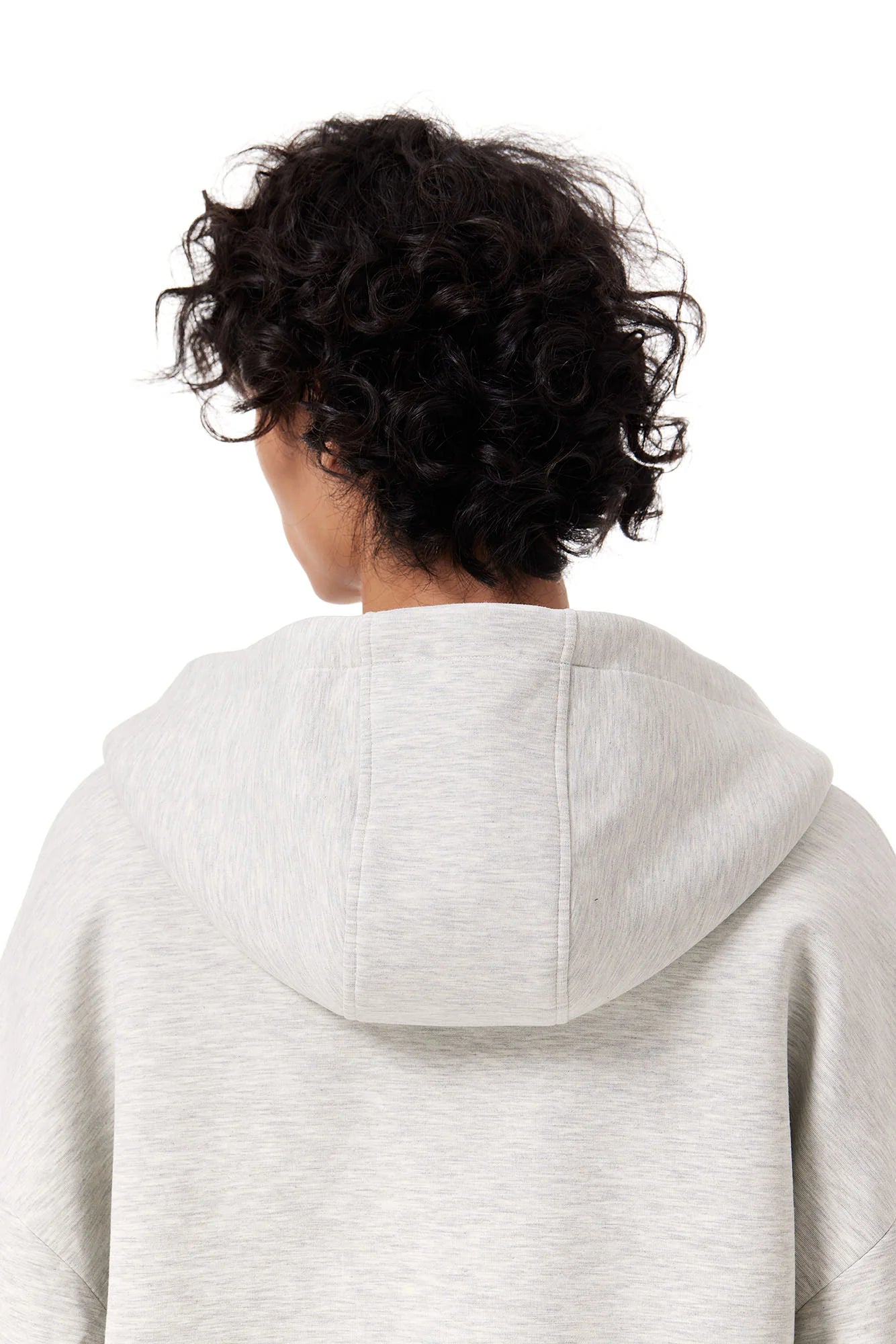 OUYANG WENJUN Sherpa-Lined Hooded Jacket