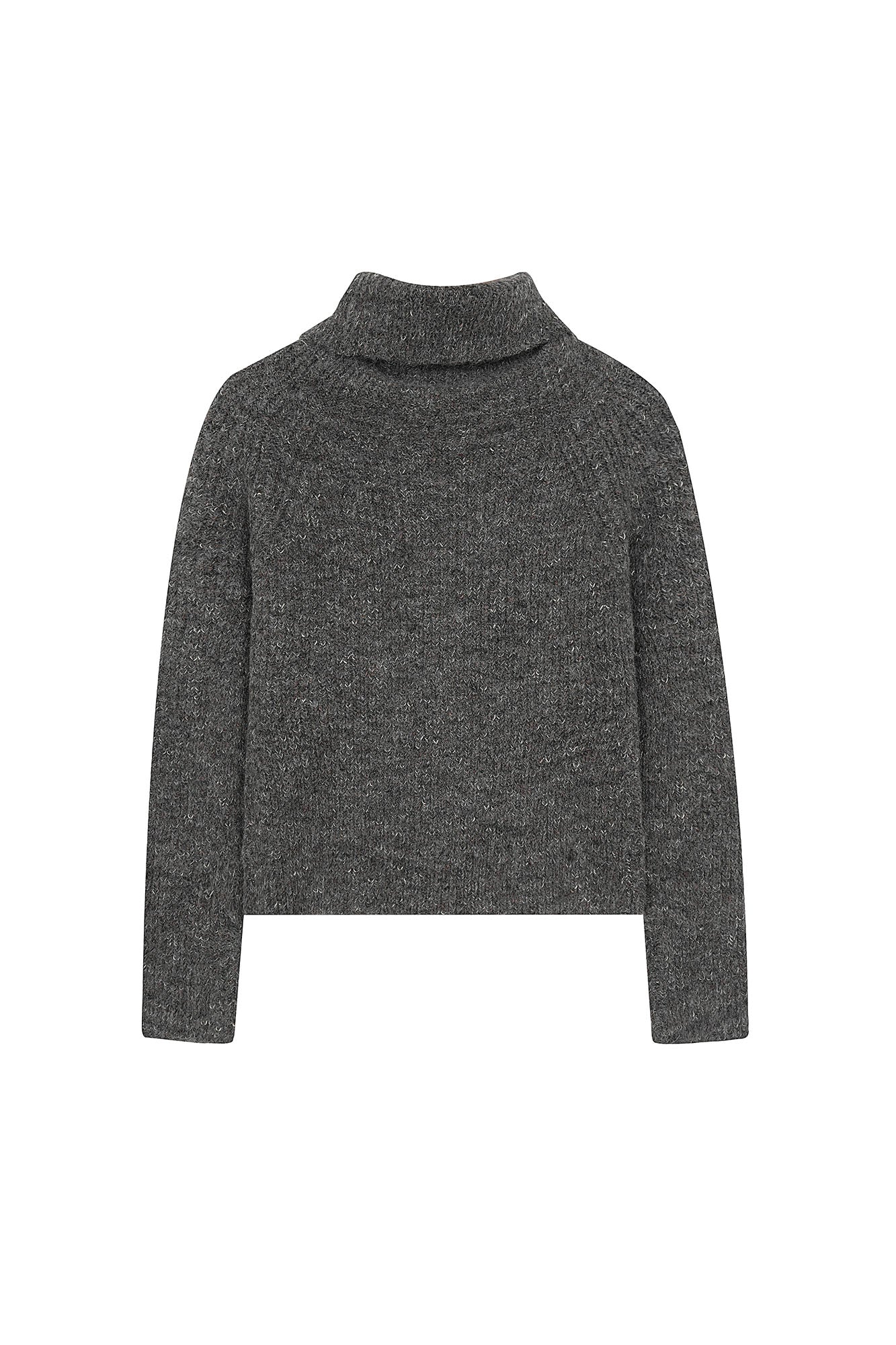 CLP Off-Shoulder Foldover Sweater