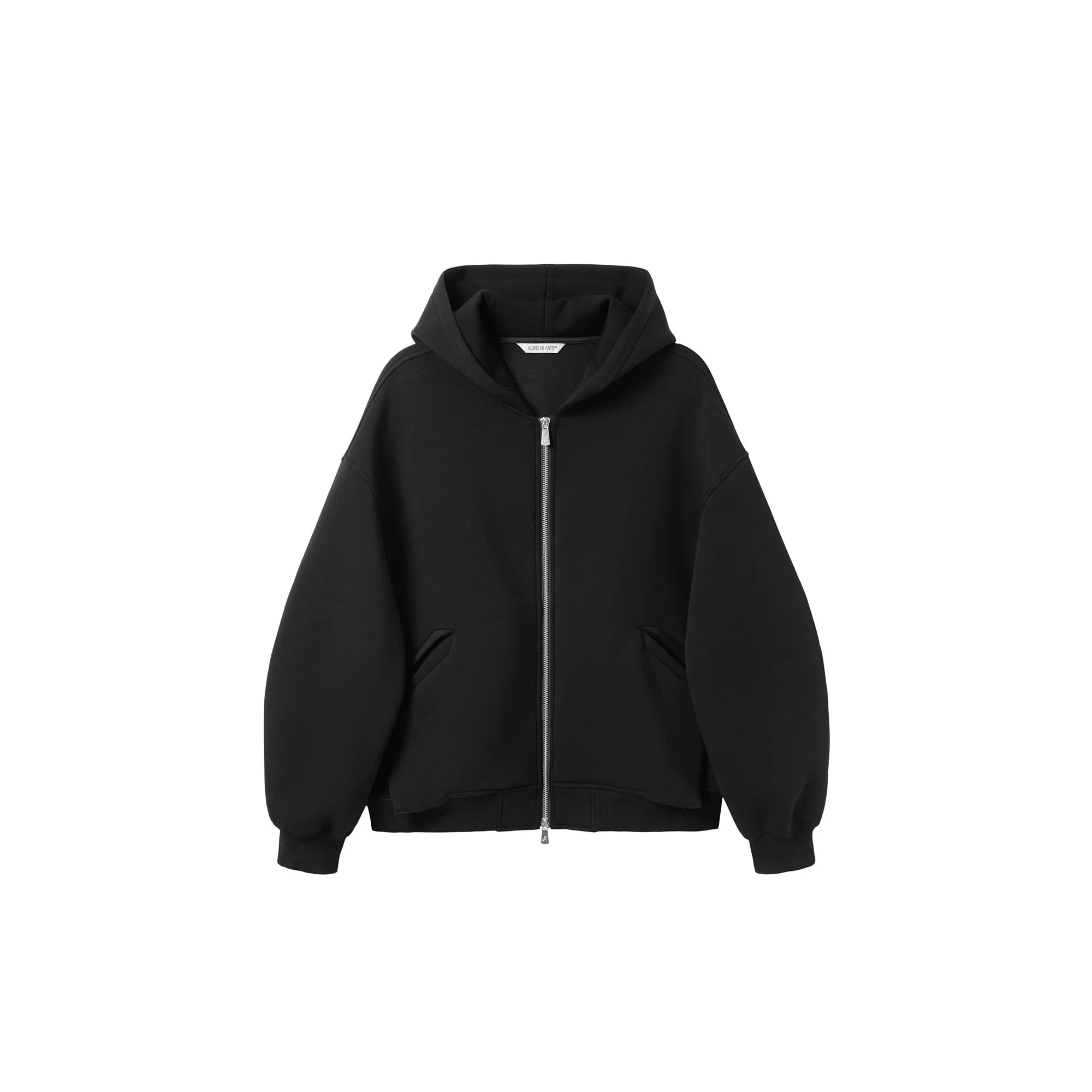 ALVNG AR ANTS Structured Curved Sleeve Pointed Hood Jacket