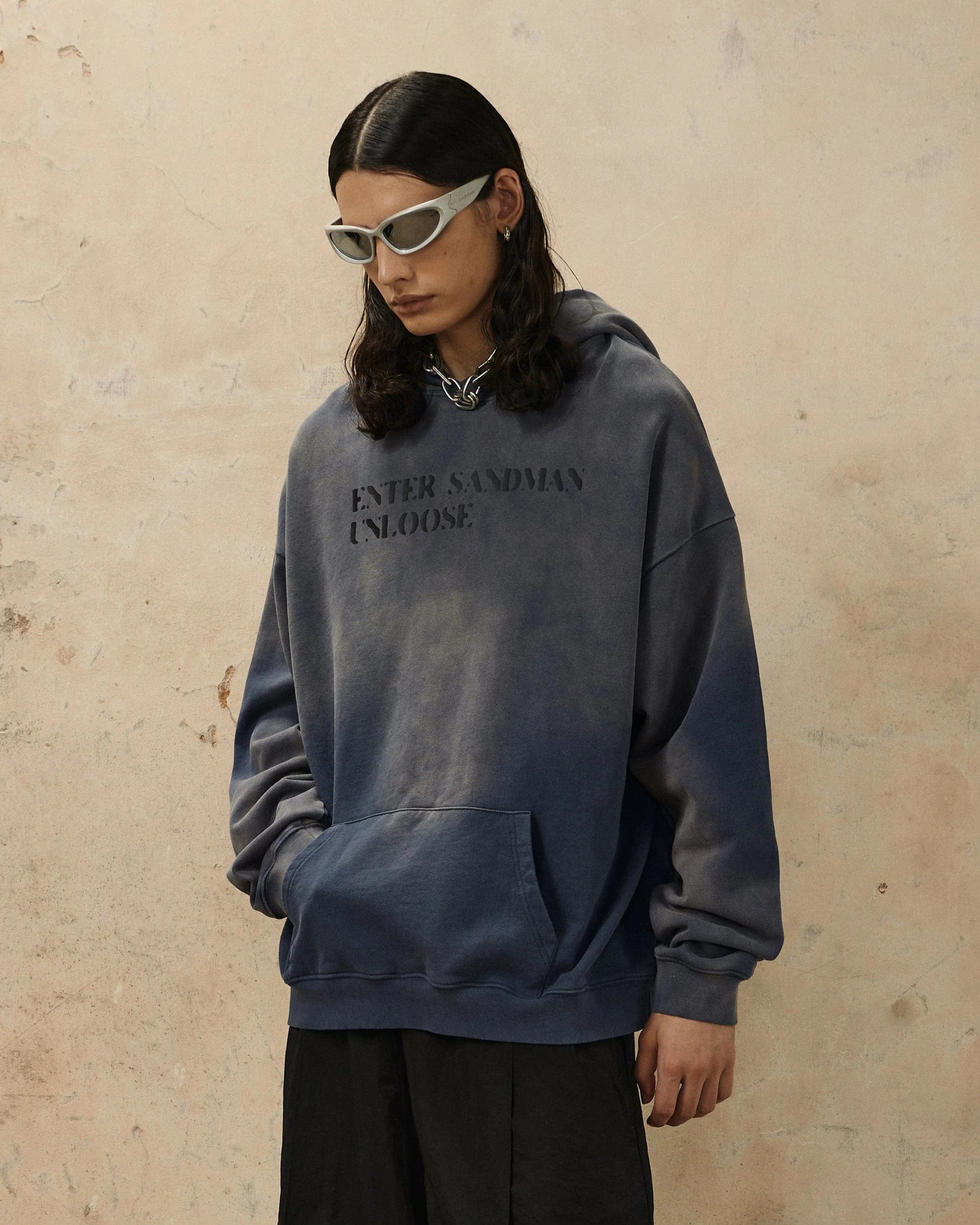 OVDY Enter Sandman Faded Hoodie