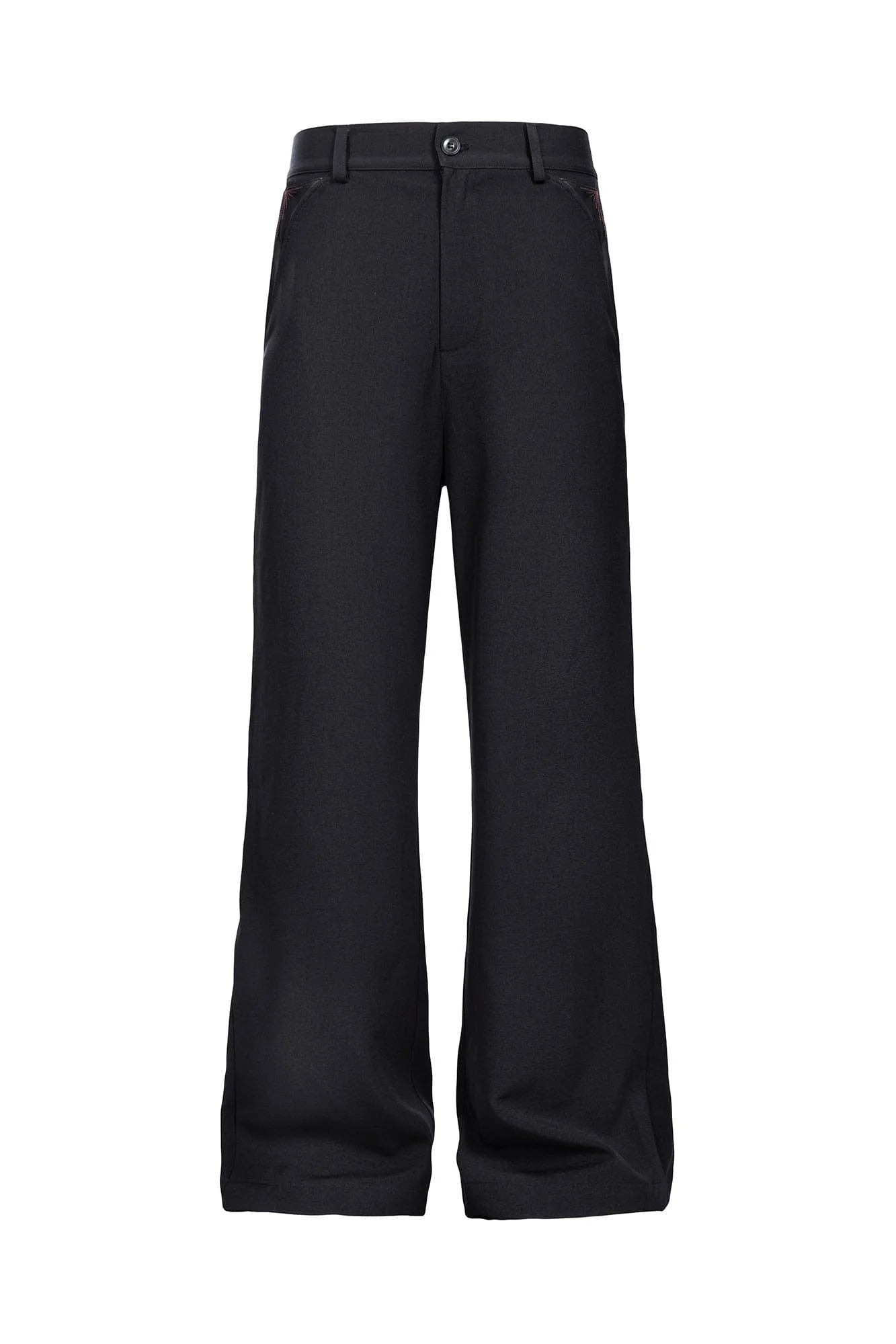 CATSSTAC Minimal Patch Wide-Leg Trousers