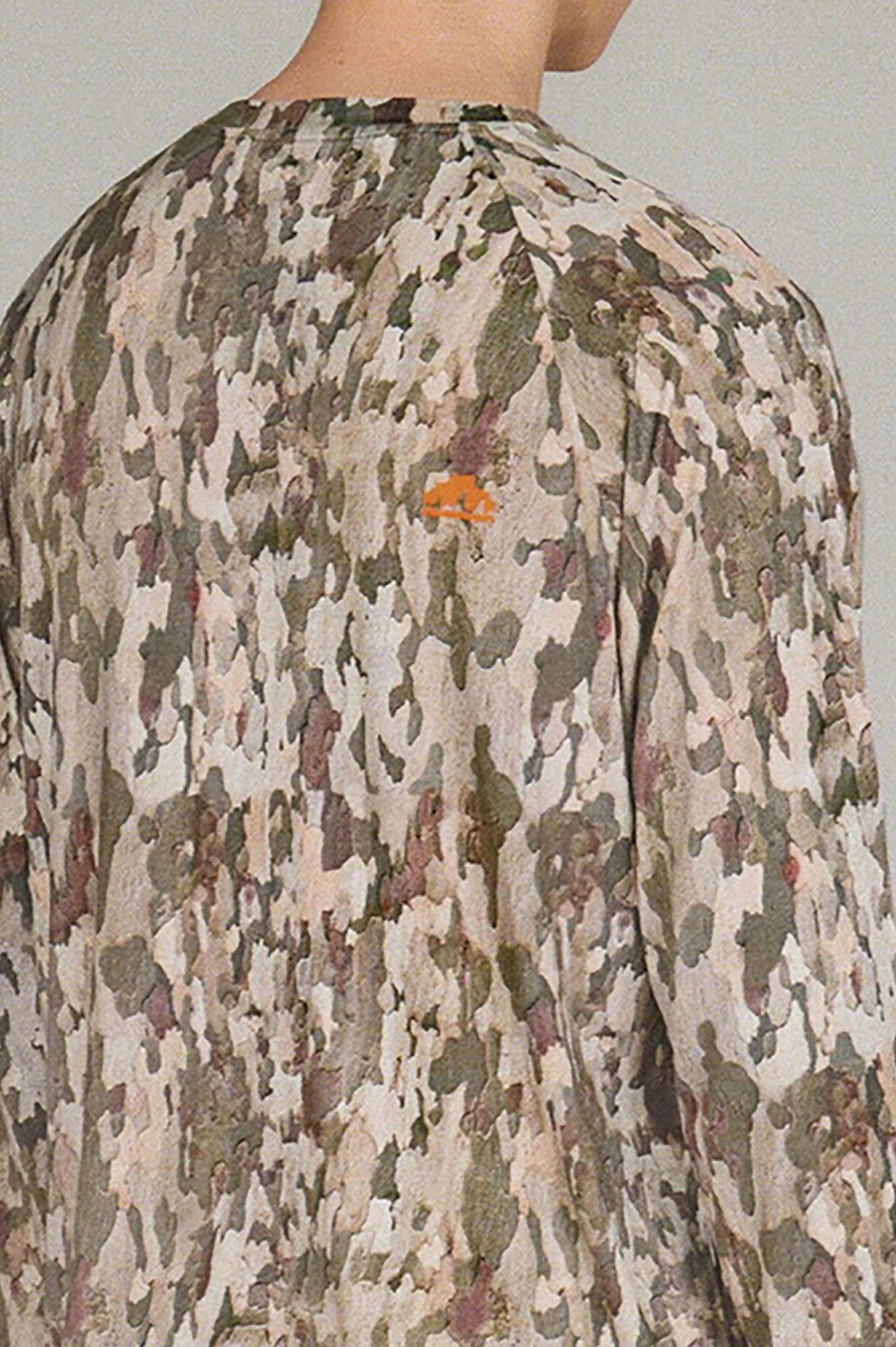 URBAN+FOREST Bark Camo Bamboo-Blend Tee