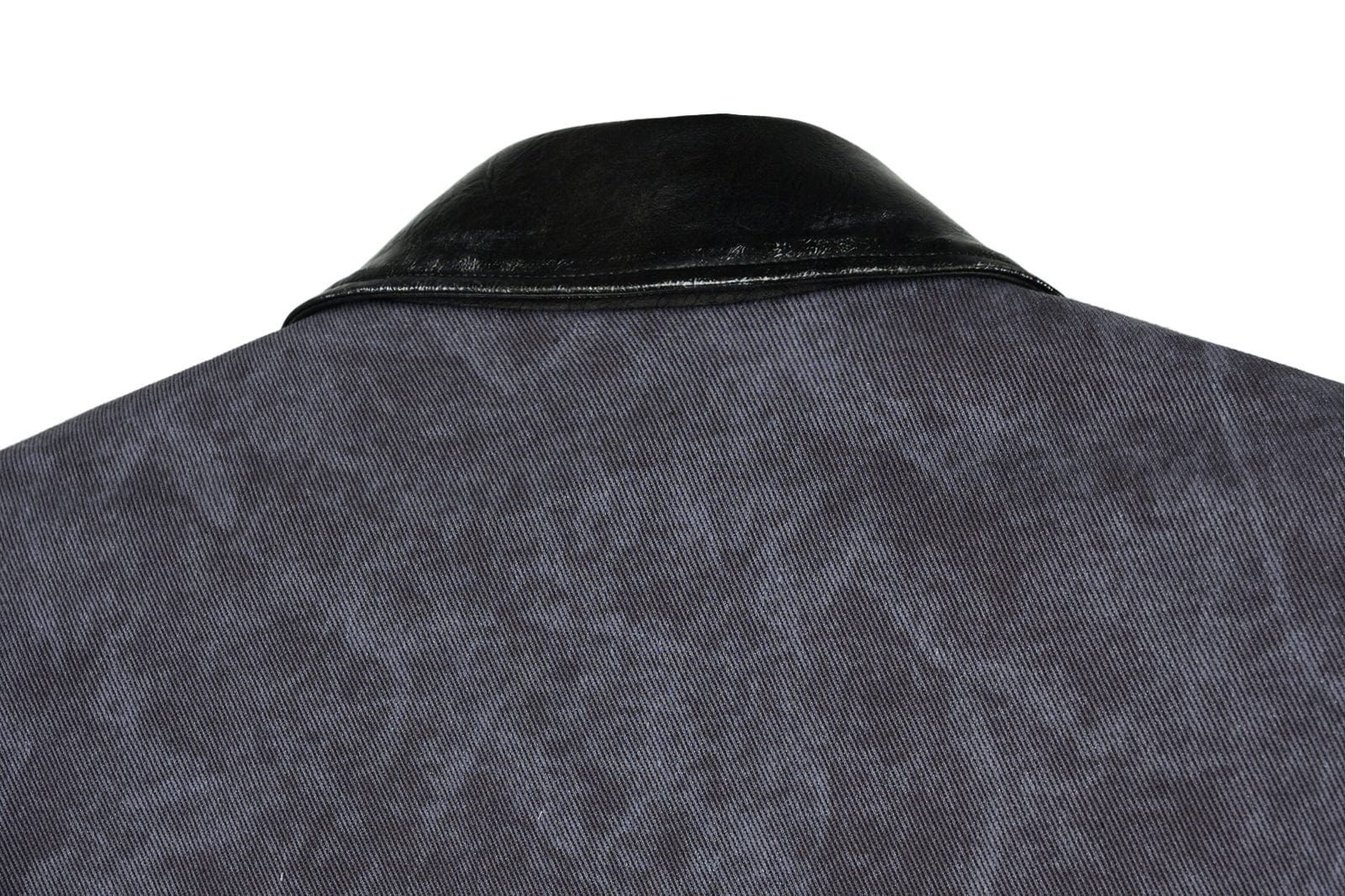 OKAYTHXBYE Essential Contrast Collar Washed Jacket