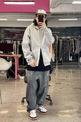 ME DA IGUAL Washed Dot Full-Print Harem Pants