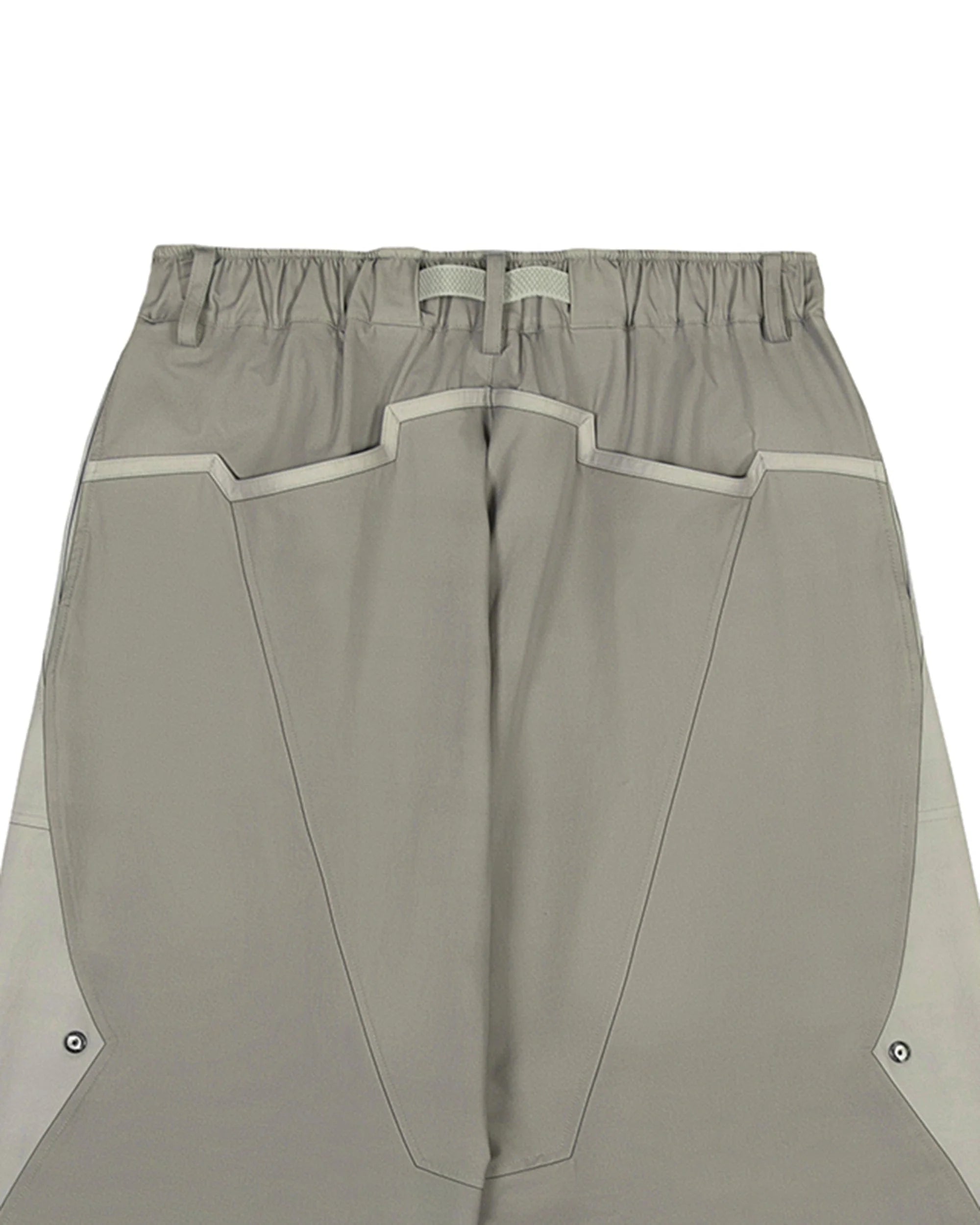 XIPHEVIL Demiurge Deconstructed Multi-Zipper Shorts Green