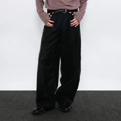 7440 37 1 Back Double-Knee PU Pants
