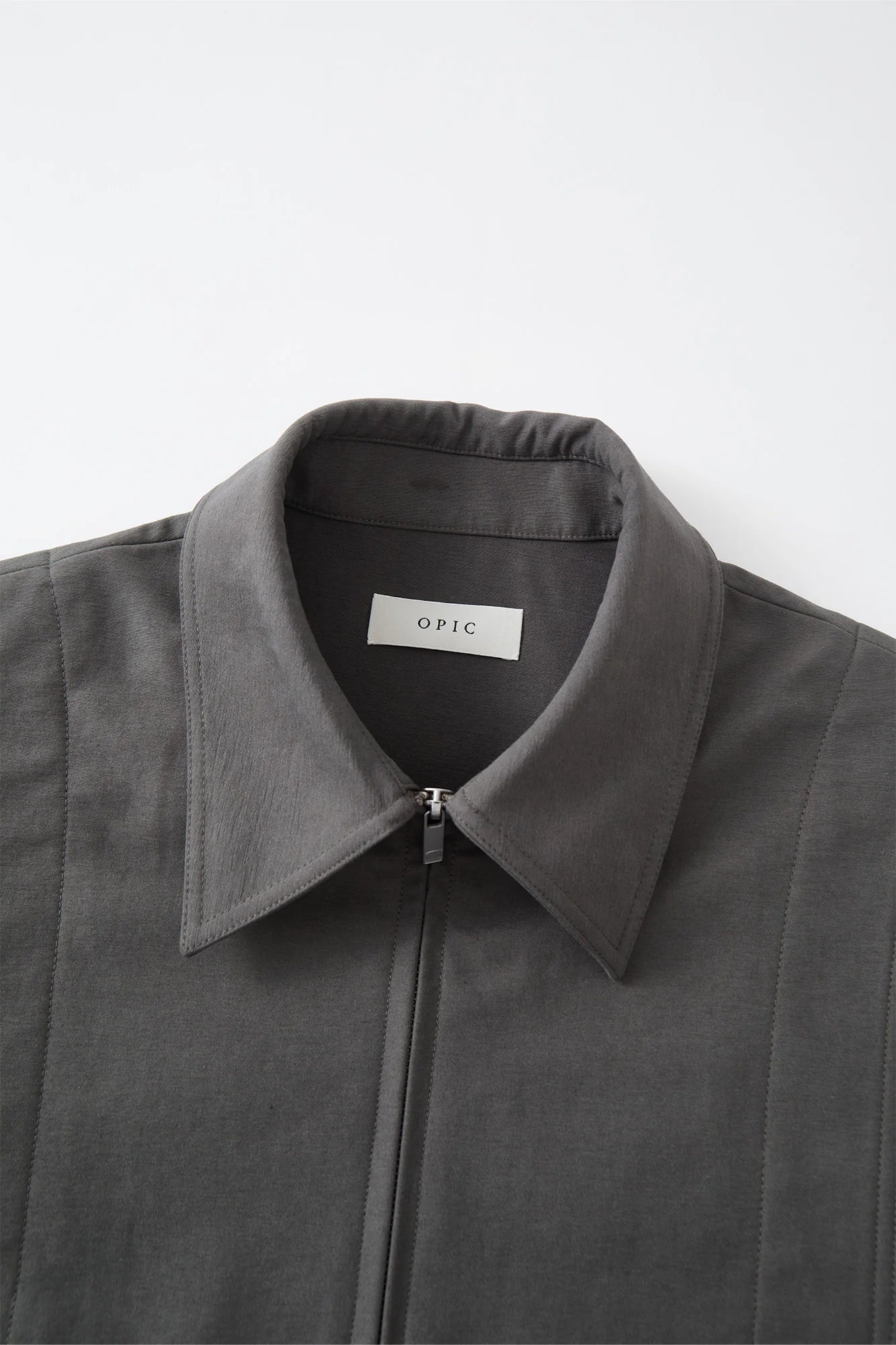 OPICLOTH Essential Structured Layered Double-Zip Jacket