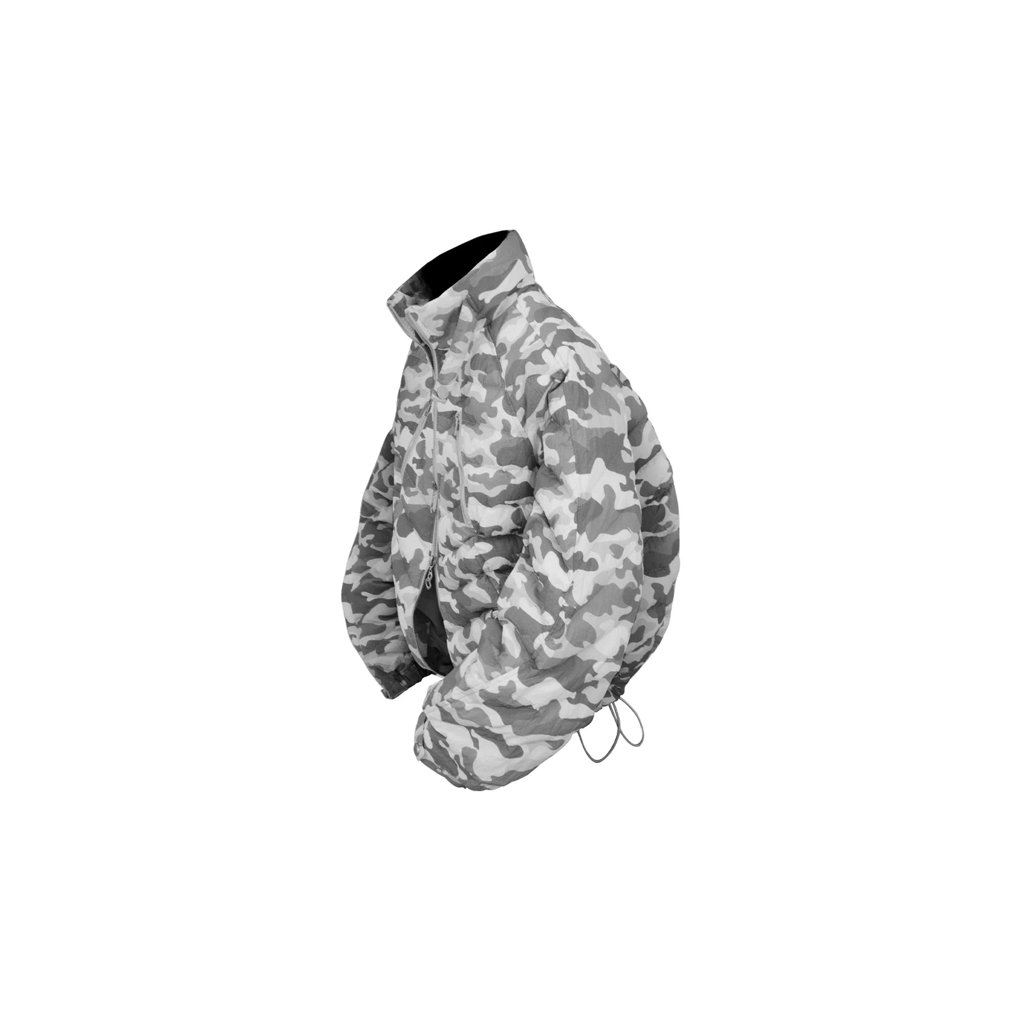 RELABEL V-Segment Ribcage Puffer Jacket Camo