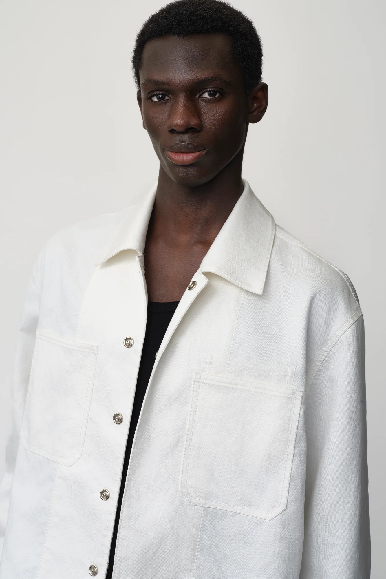 OPICLOTH Cotton-Blend Patch-Pocket Jacket