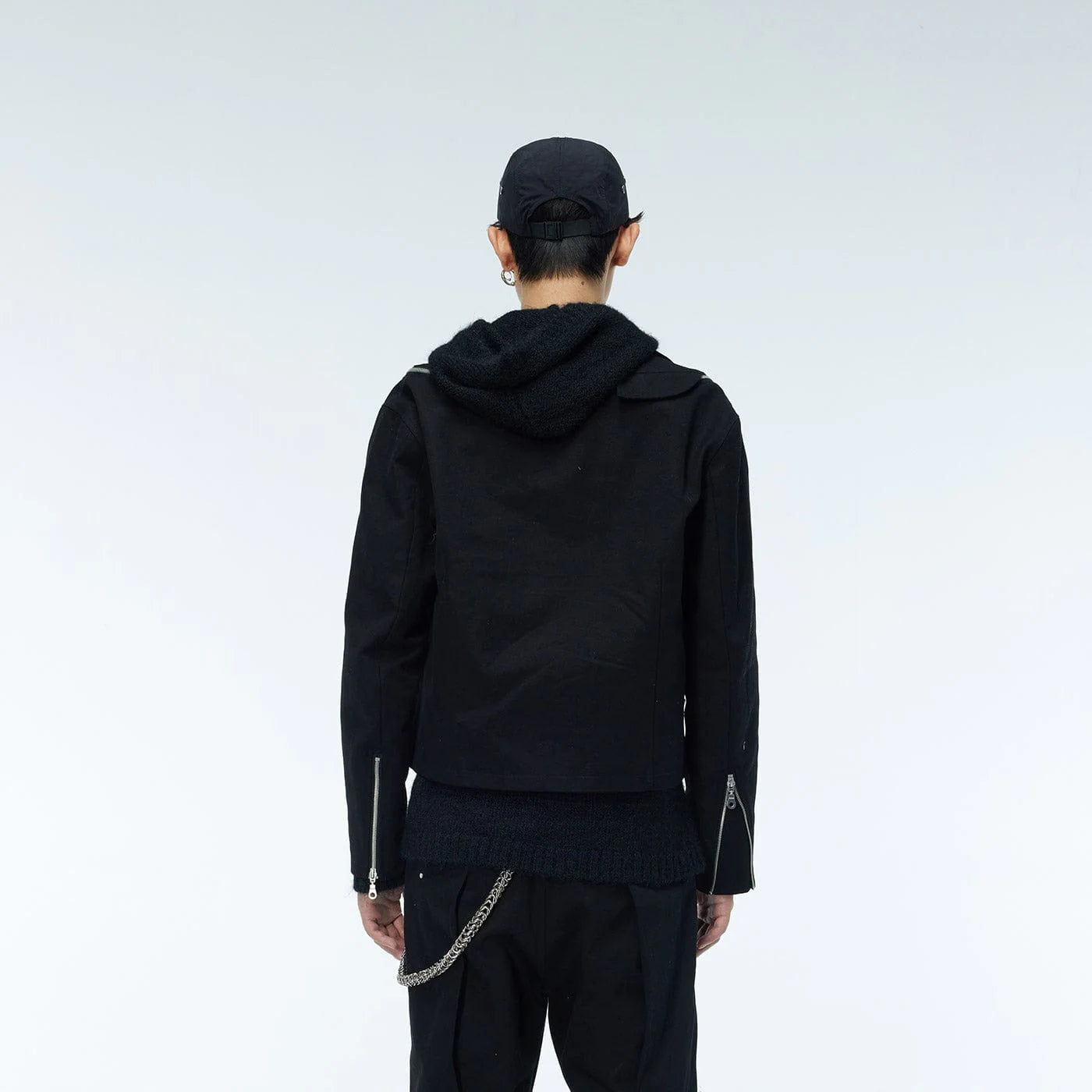 WHISTLEHUNTER Asymmetrical Zippers Jacket