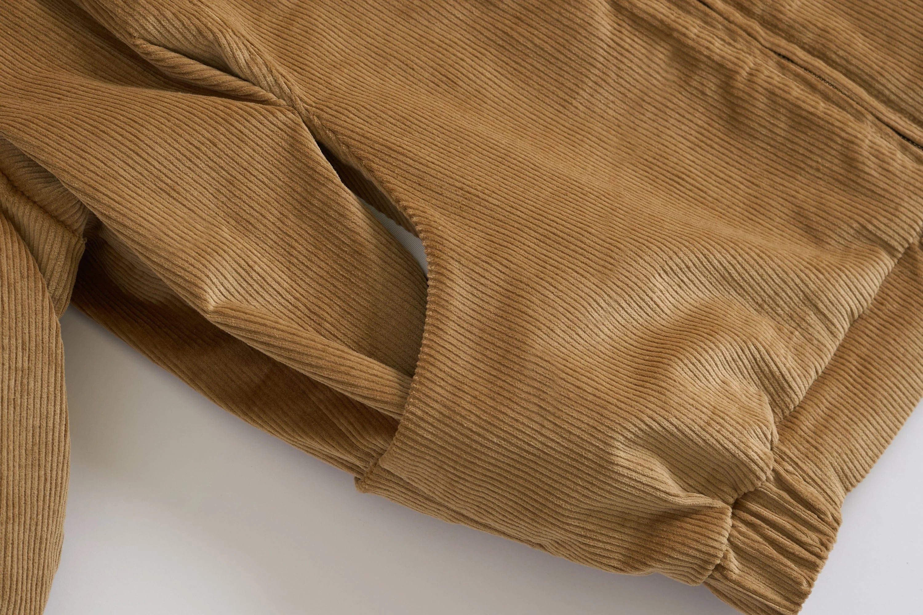 WIID Contrast Collar Corduroy Jacket