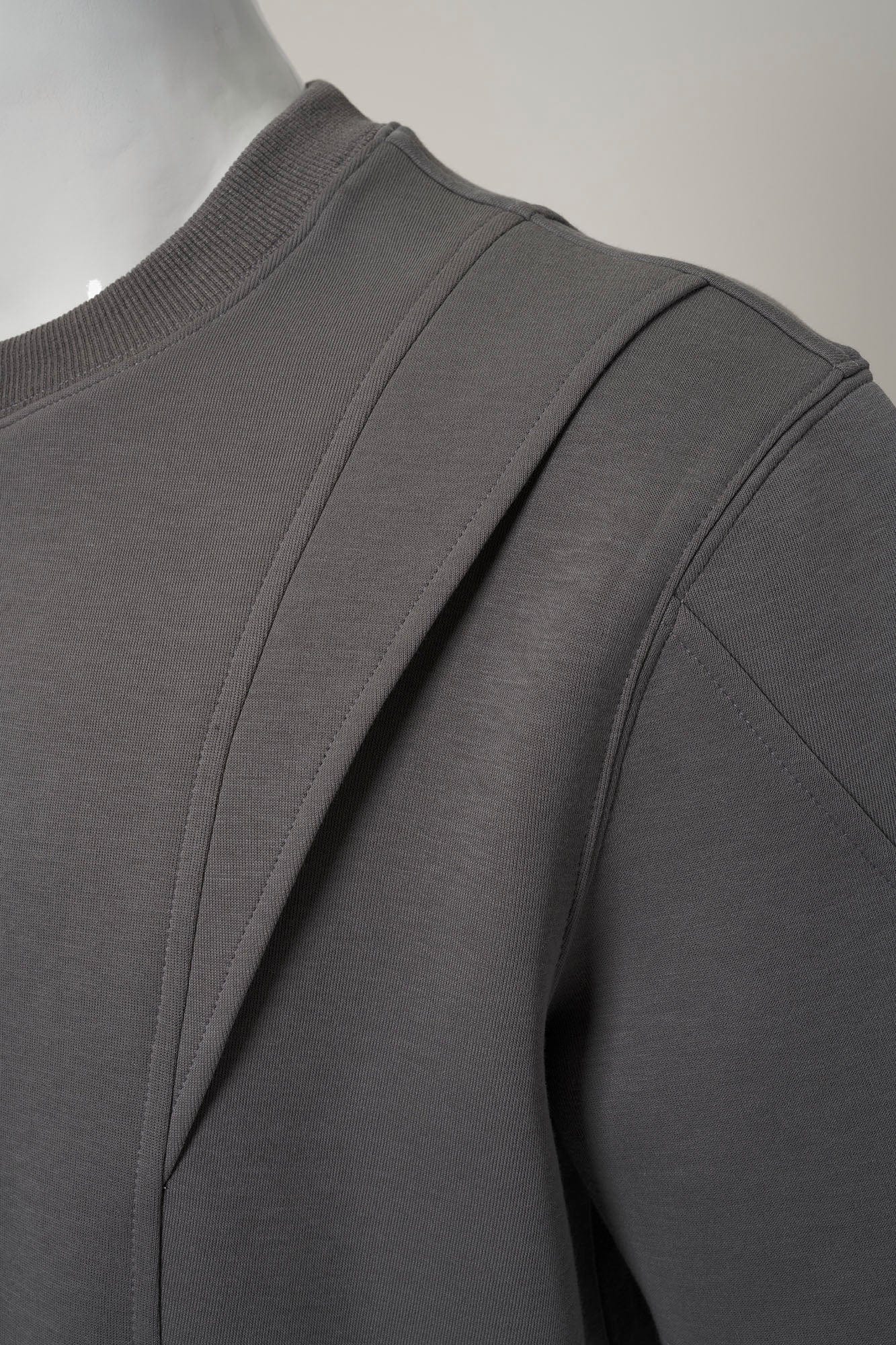 CATSSTAC Structured Paneled Pocket T-Shirt