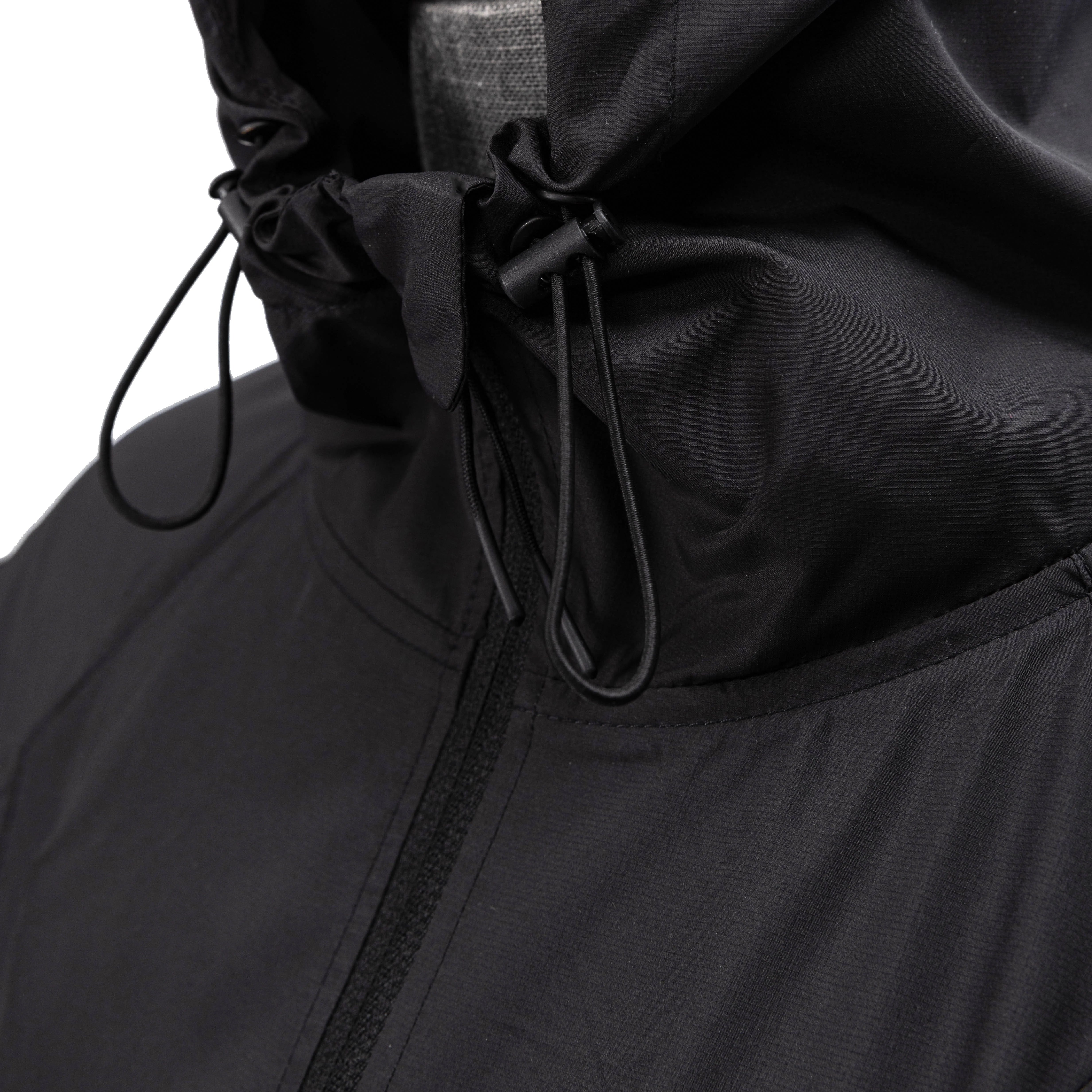 CATSSTAC Spliced Laser-Perforated Waterproof UV Production Hooded Jacket