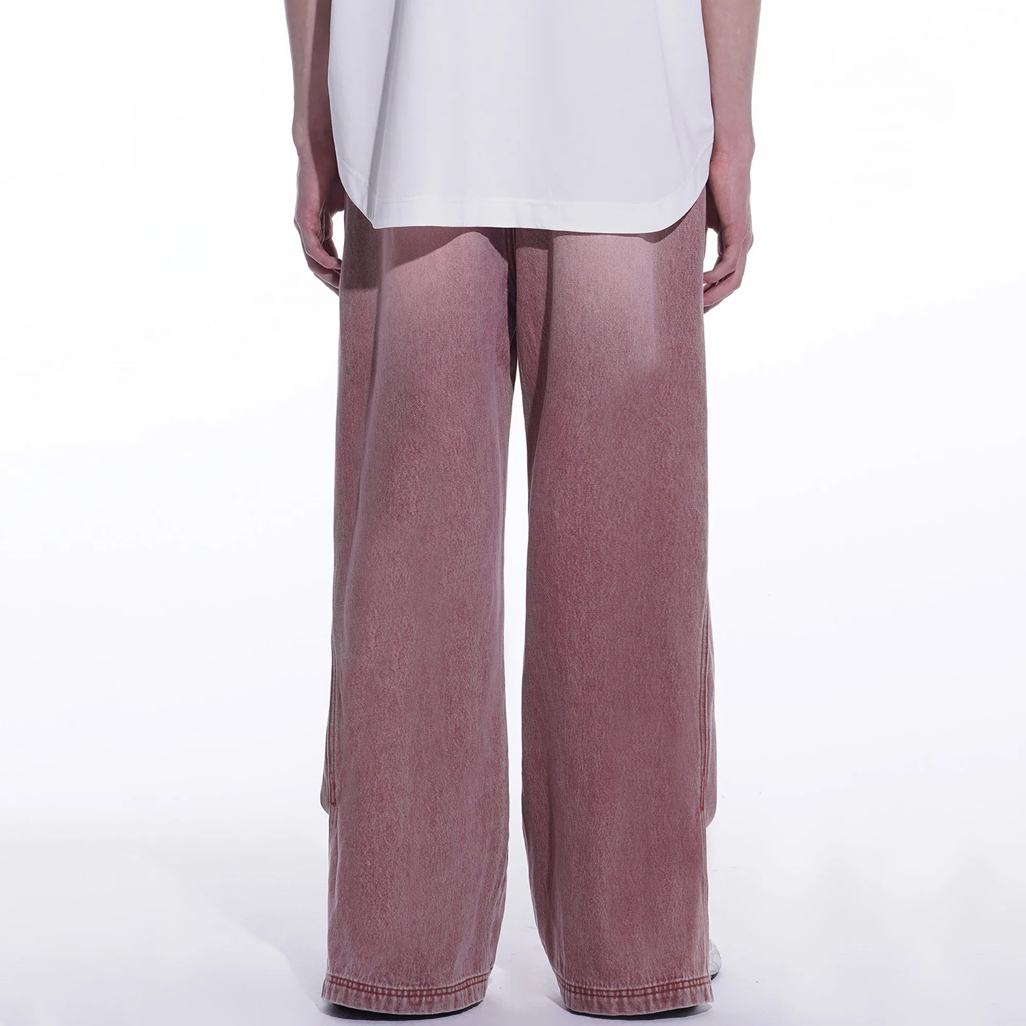 TIWILLTANG Side-Cut Oversized Jeans