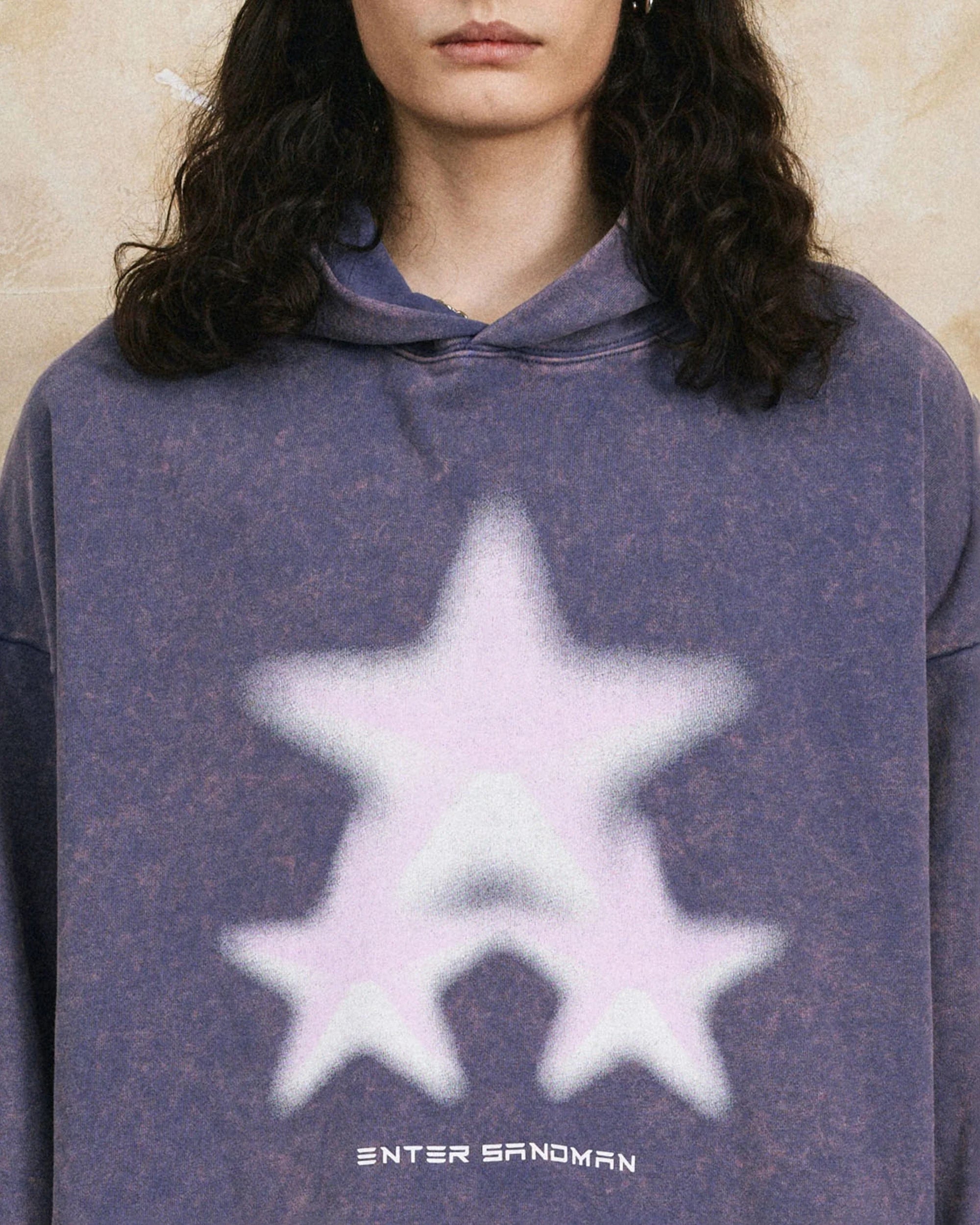 OVDY Soft Stars Faded Hoodie