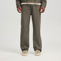 BONELESS Washed Spliced Pants (Only Size XL Left)