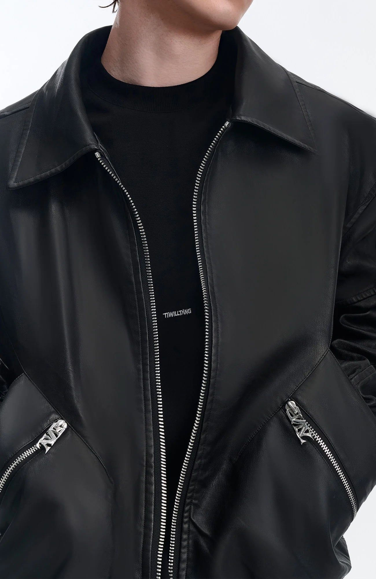 TIWILLTANG Essential Paneled Dual-Zip Jacket